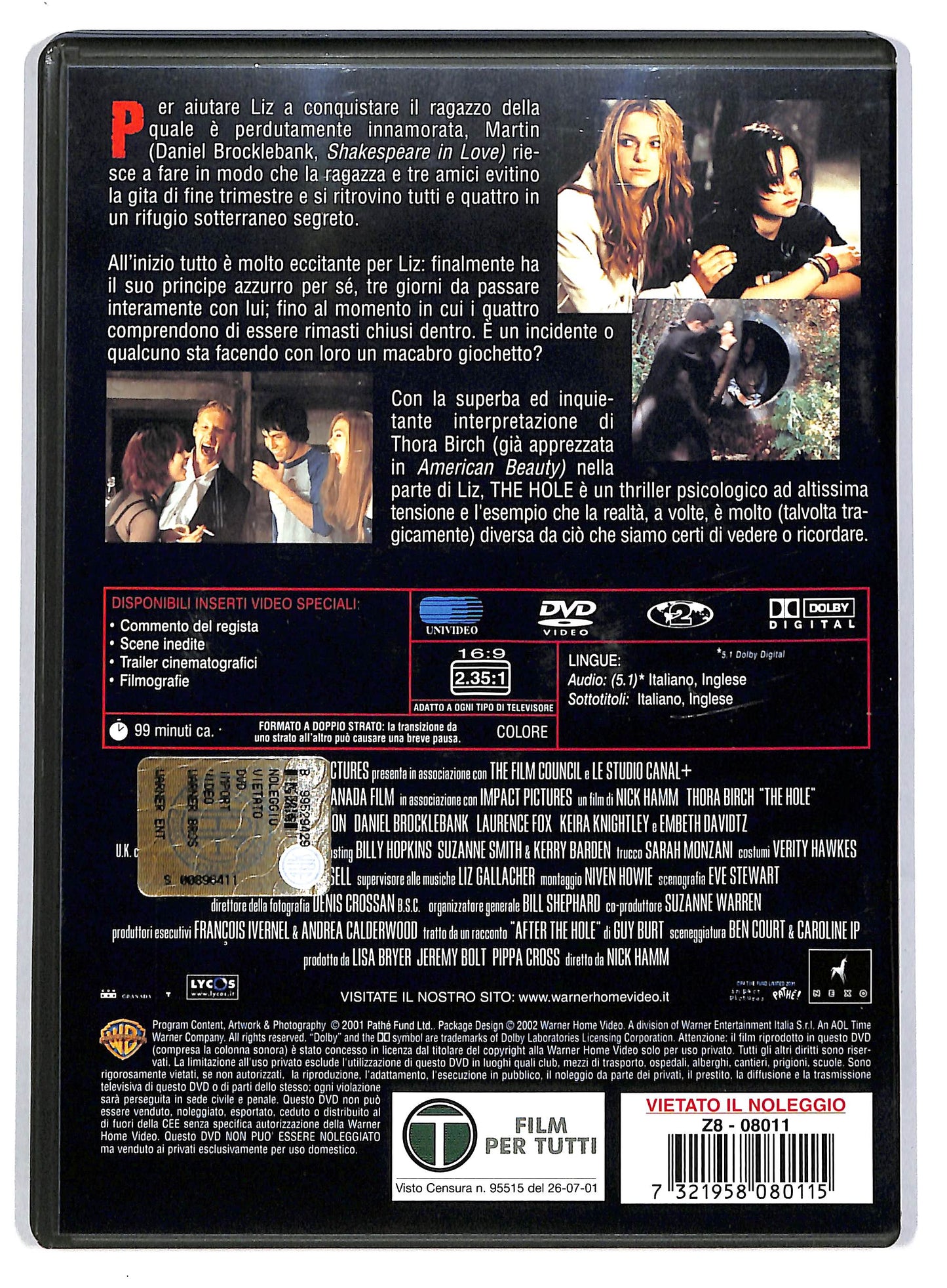 EBOND The Hole DVD DB788110