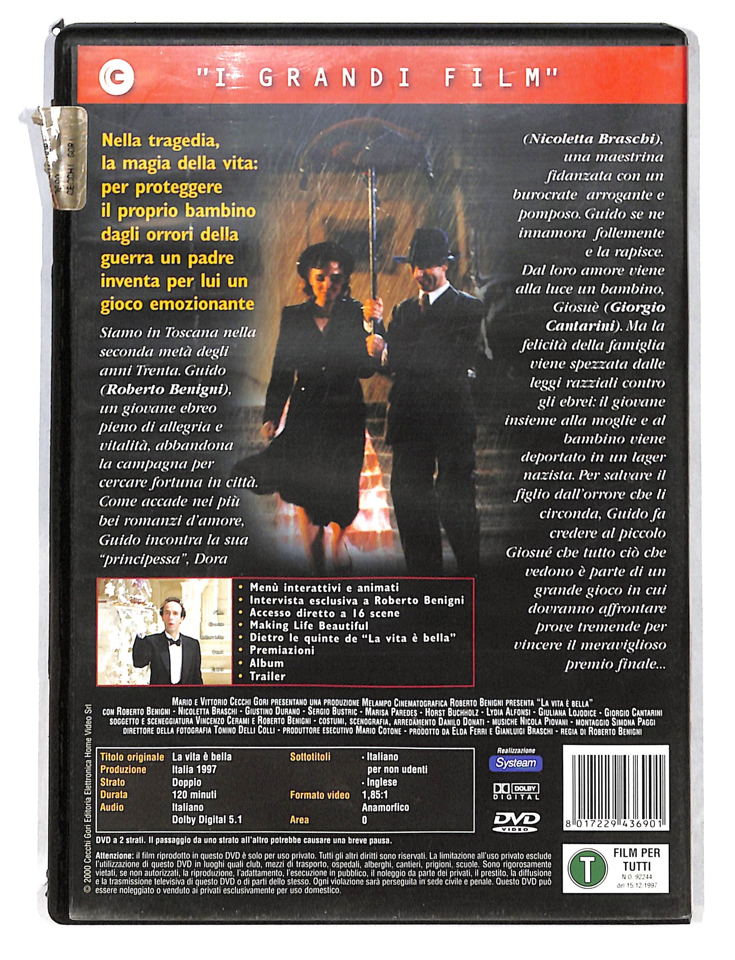 EBOND La Vita e Bella DVD DB788116