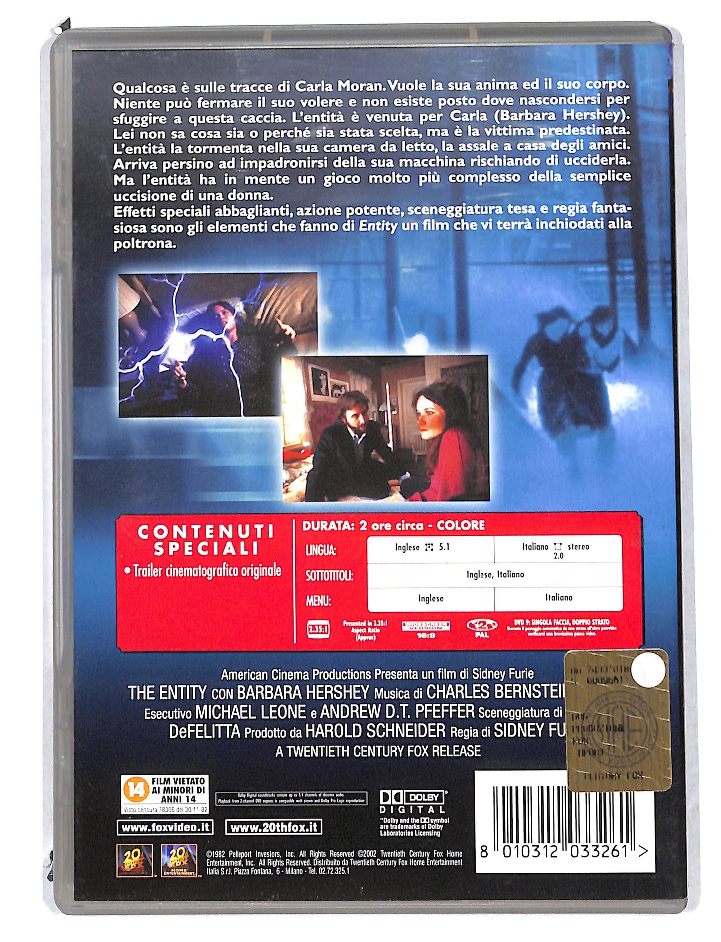 EBOND Entity DVD DB788145