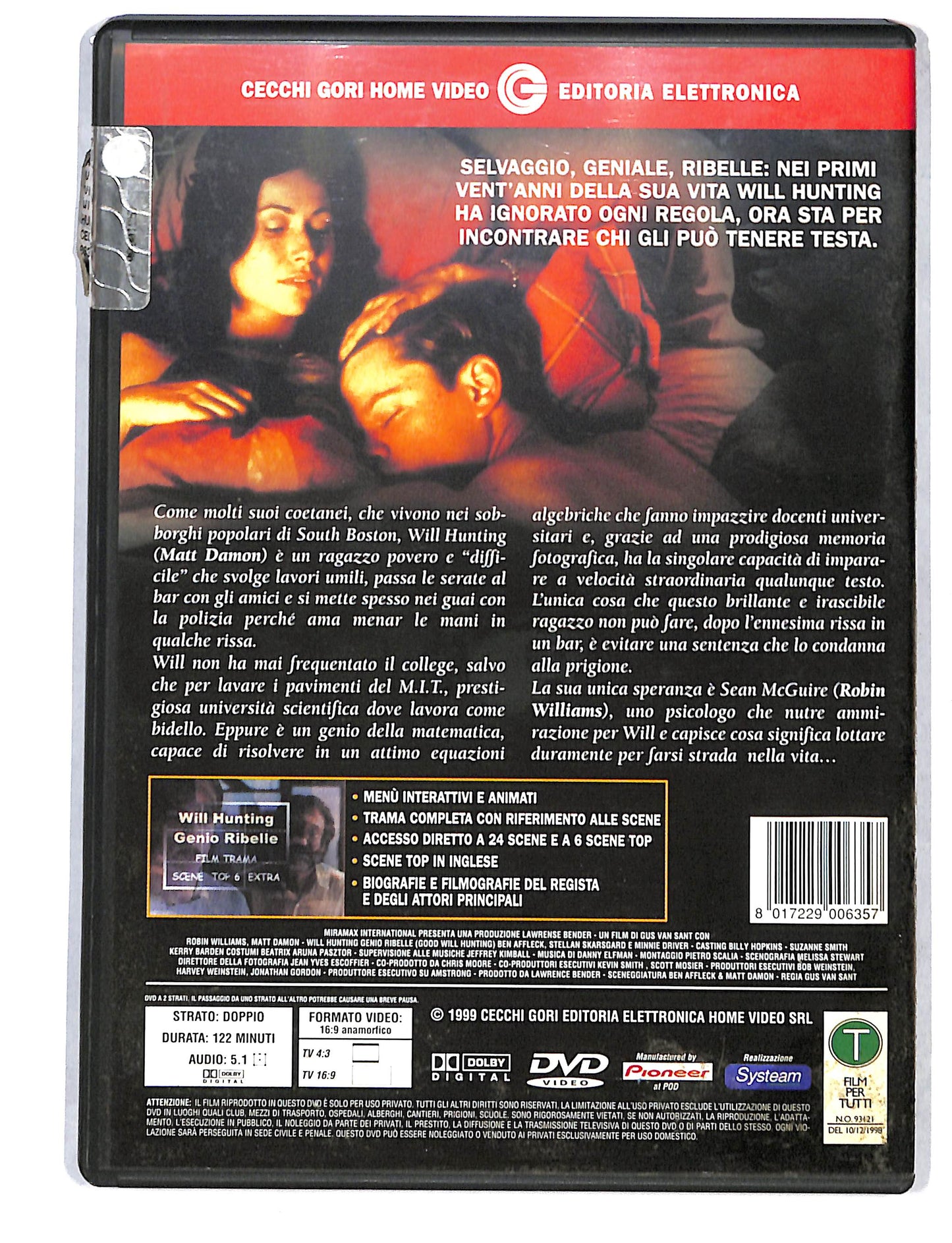 EBOND Will Hunting DVD DB788149