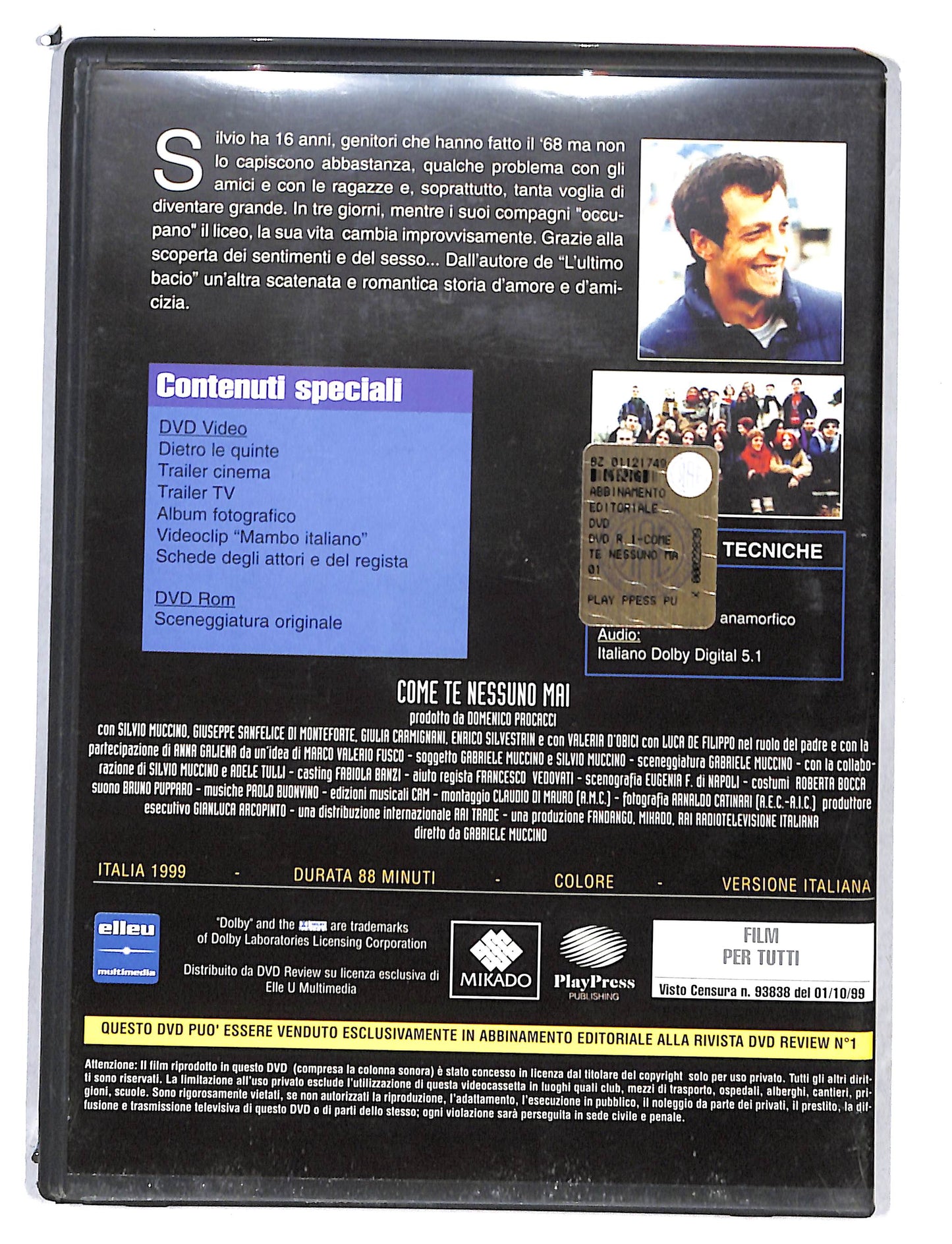 EBOND Come te nessuno mai EDITORIALE DVD DB788152