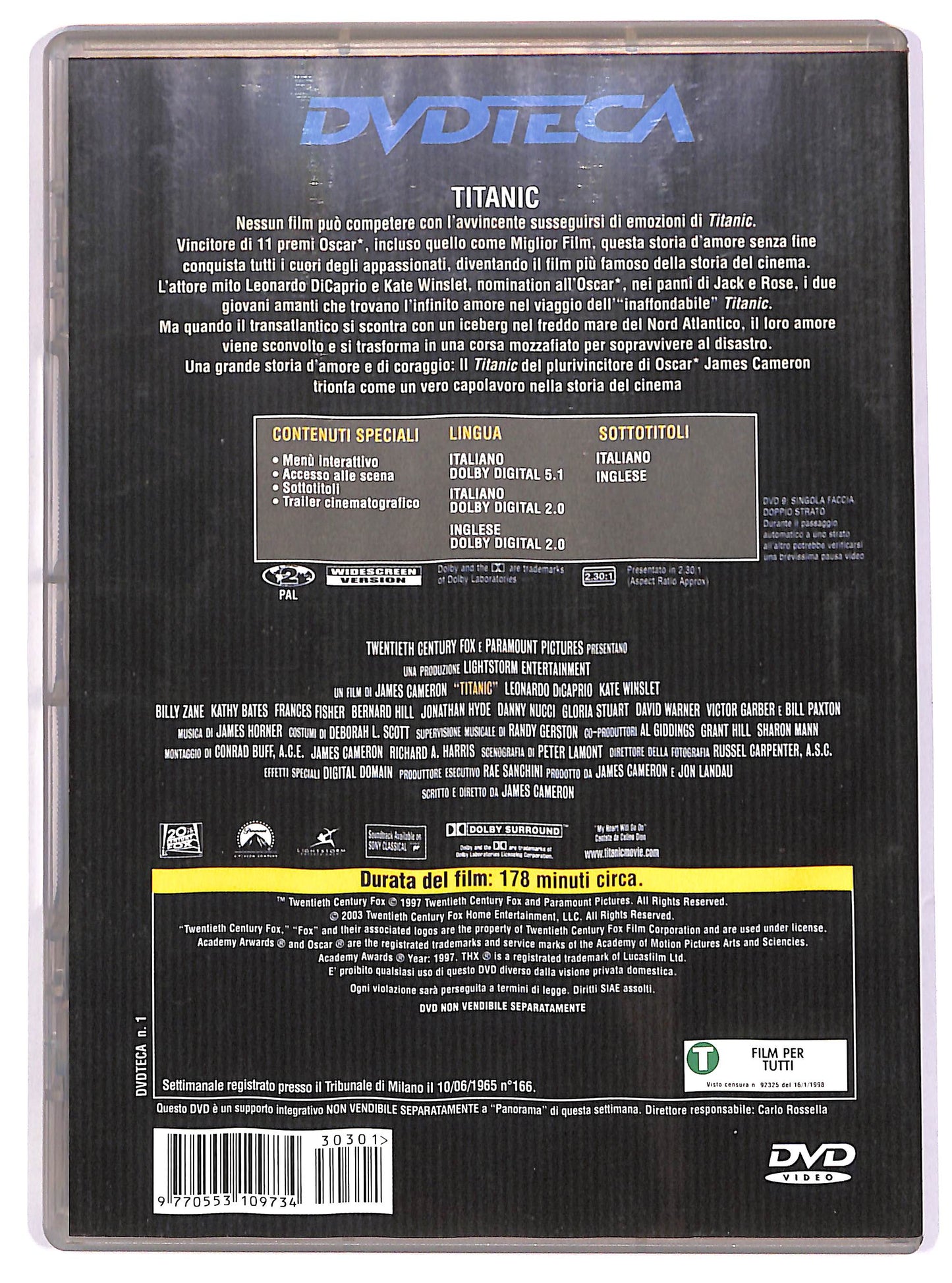 EBOND Titanic EDITORIALE DVD DB789848