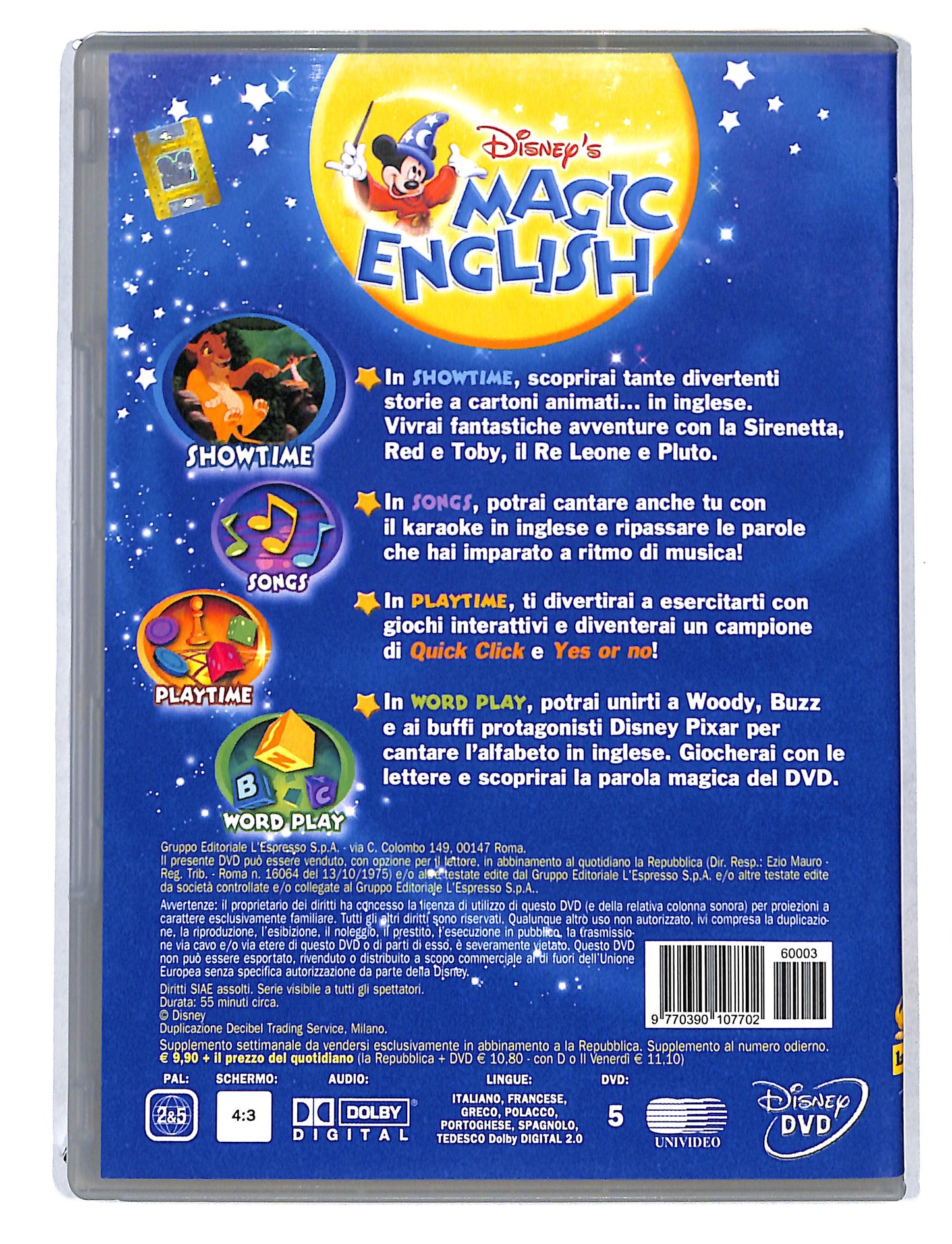 EBOND Magic English vol.3 Friends EDITORIALE DVD DB790421
