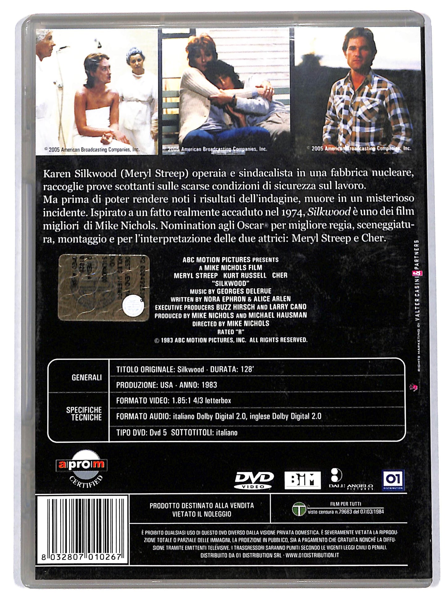 EBOND Silkwood DVD DB790429