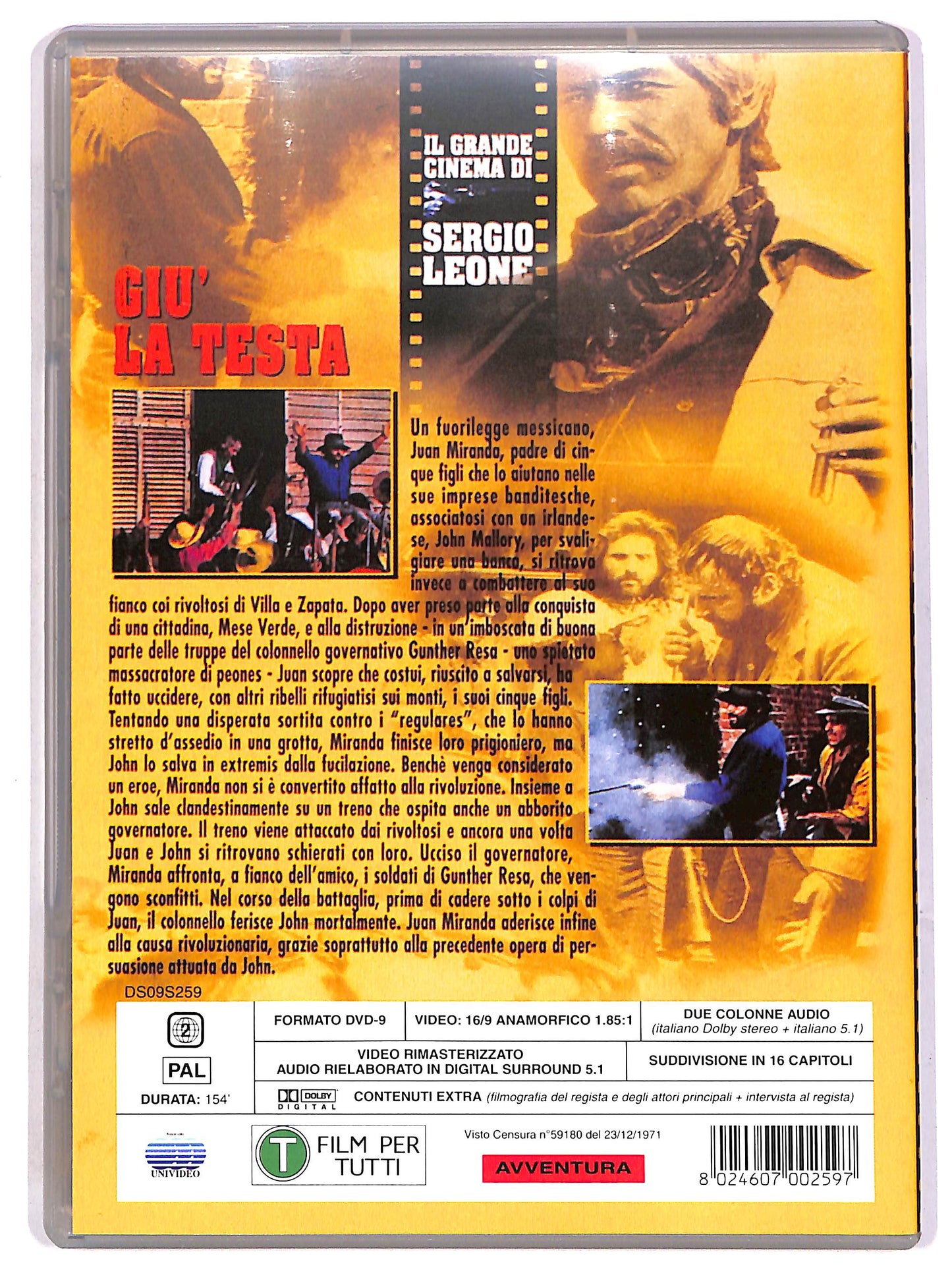 EBOND Giu la testa DVD DB790463