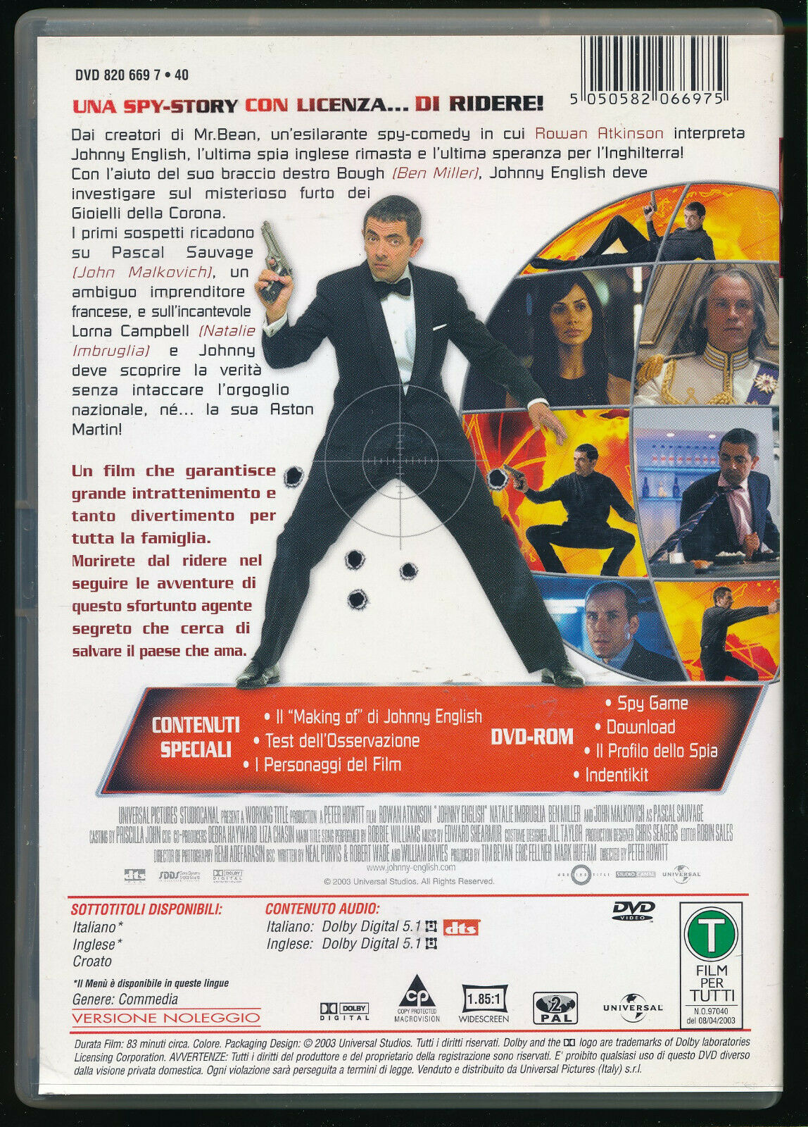 EBOND Johnny English Ex Noleggio DVD DB791740