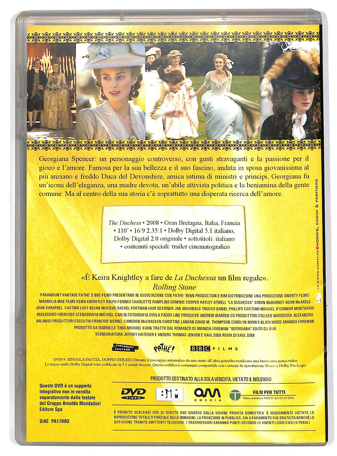 EBOND La Duchessa NOLEGGIO DVD DB791754