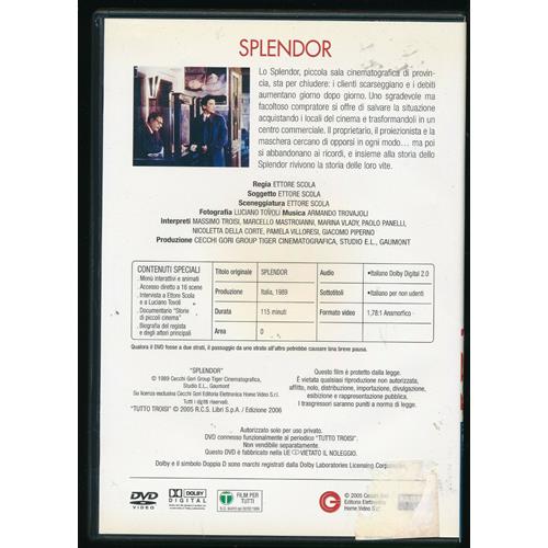 EBOND Splendor Editoriale DVD DB792127