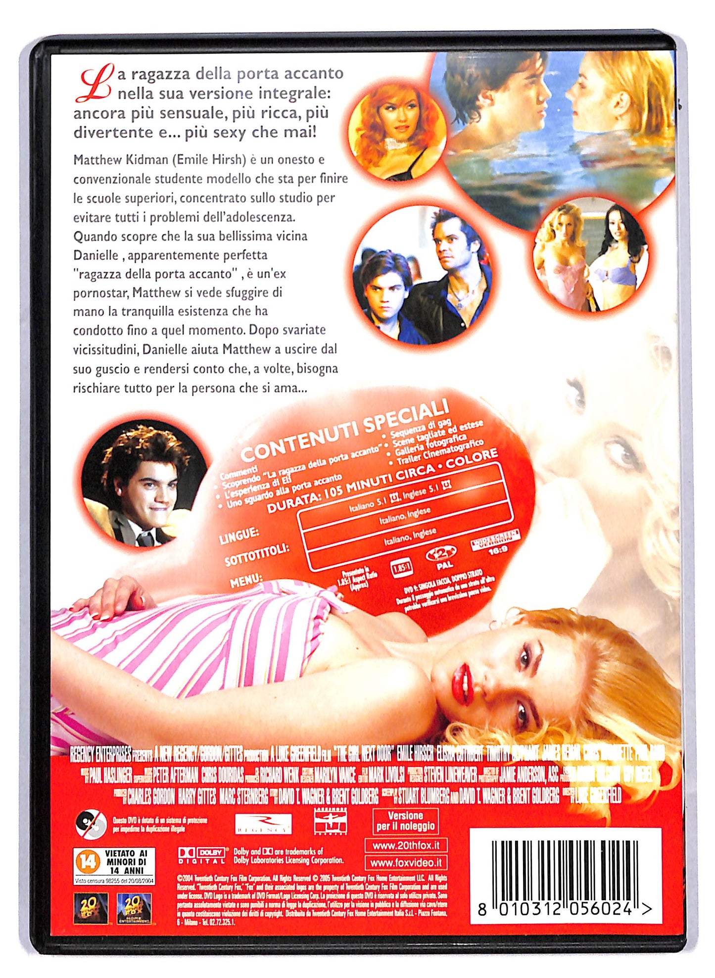 EBOND La ragazza della porta accanto NOLEGGIO DVD DB792812