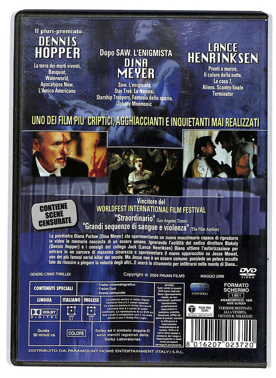 EBOND Unspeakable NOLEGGIO DVD DB792815