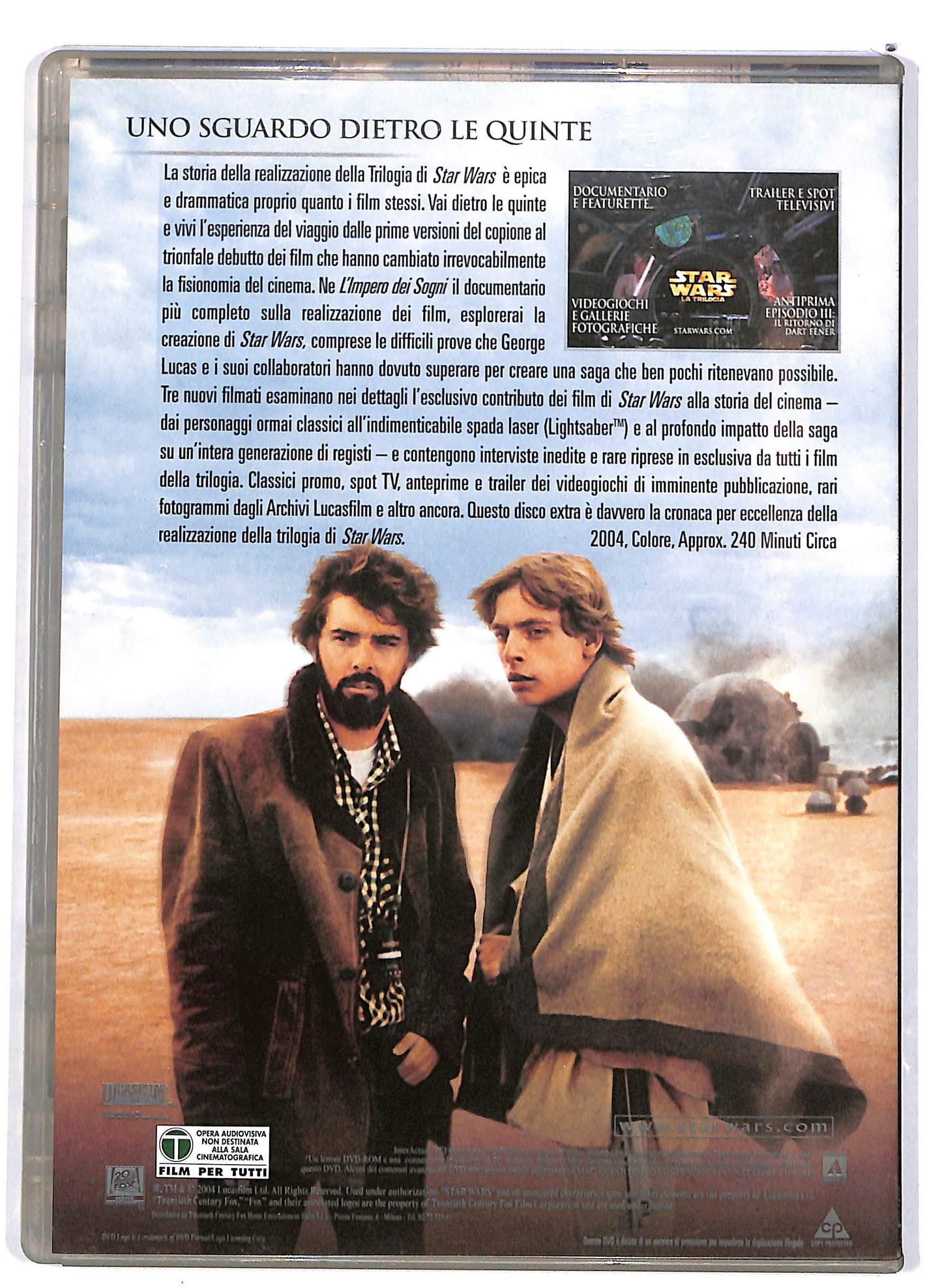 EBOND Star Wars la trilogia Contenuti Extra EDITORIALE DVD DB793648
