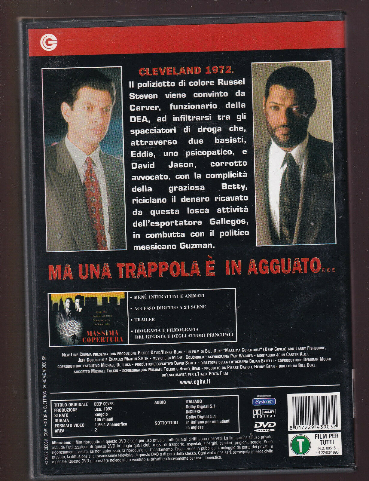 EBOND Massima Copertura NOLEGGIO DVD DB793654