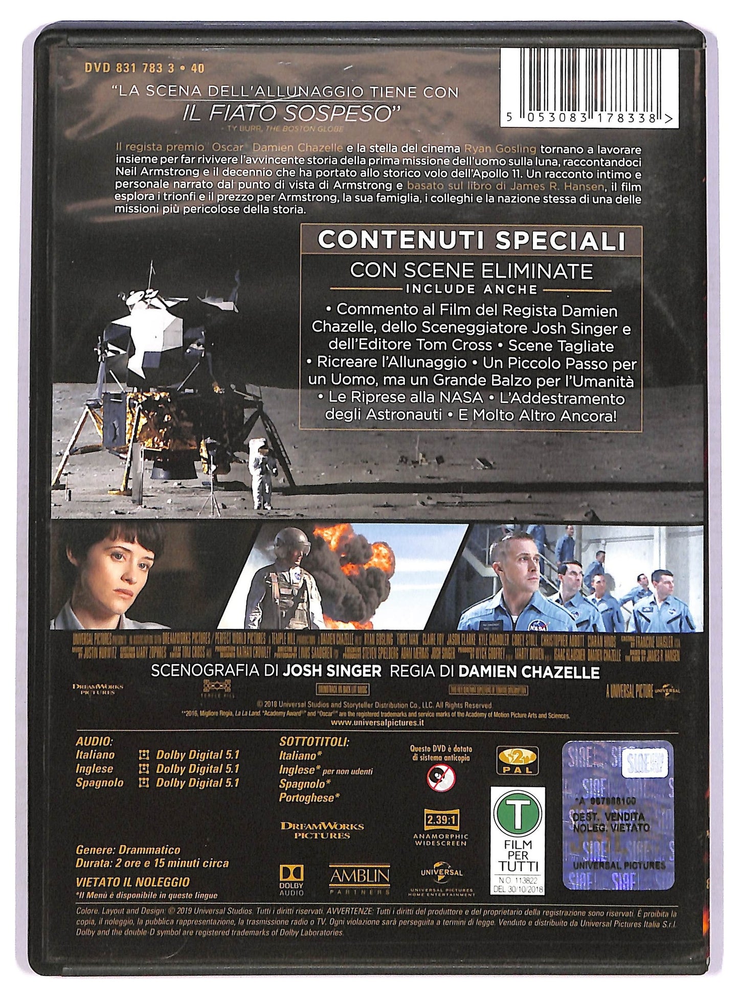 EBOND First Man - Il primo uomo DVD DB793951