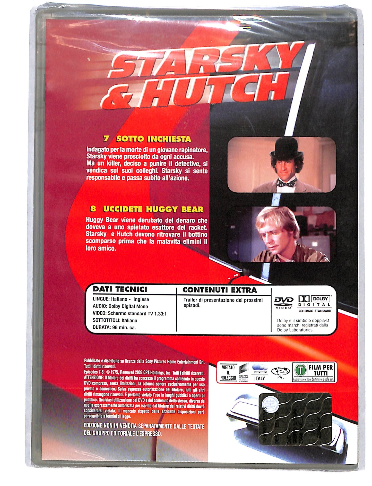 EBOND Starsky & Hutch prima stagione vol.4 EDITORIALE DVD DB794211