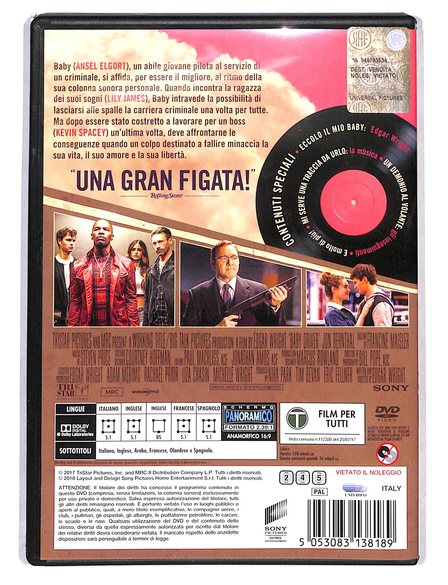 EBOND Baby Driver DVD DB794246