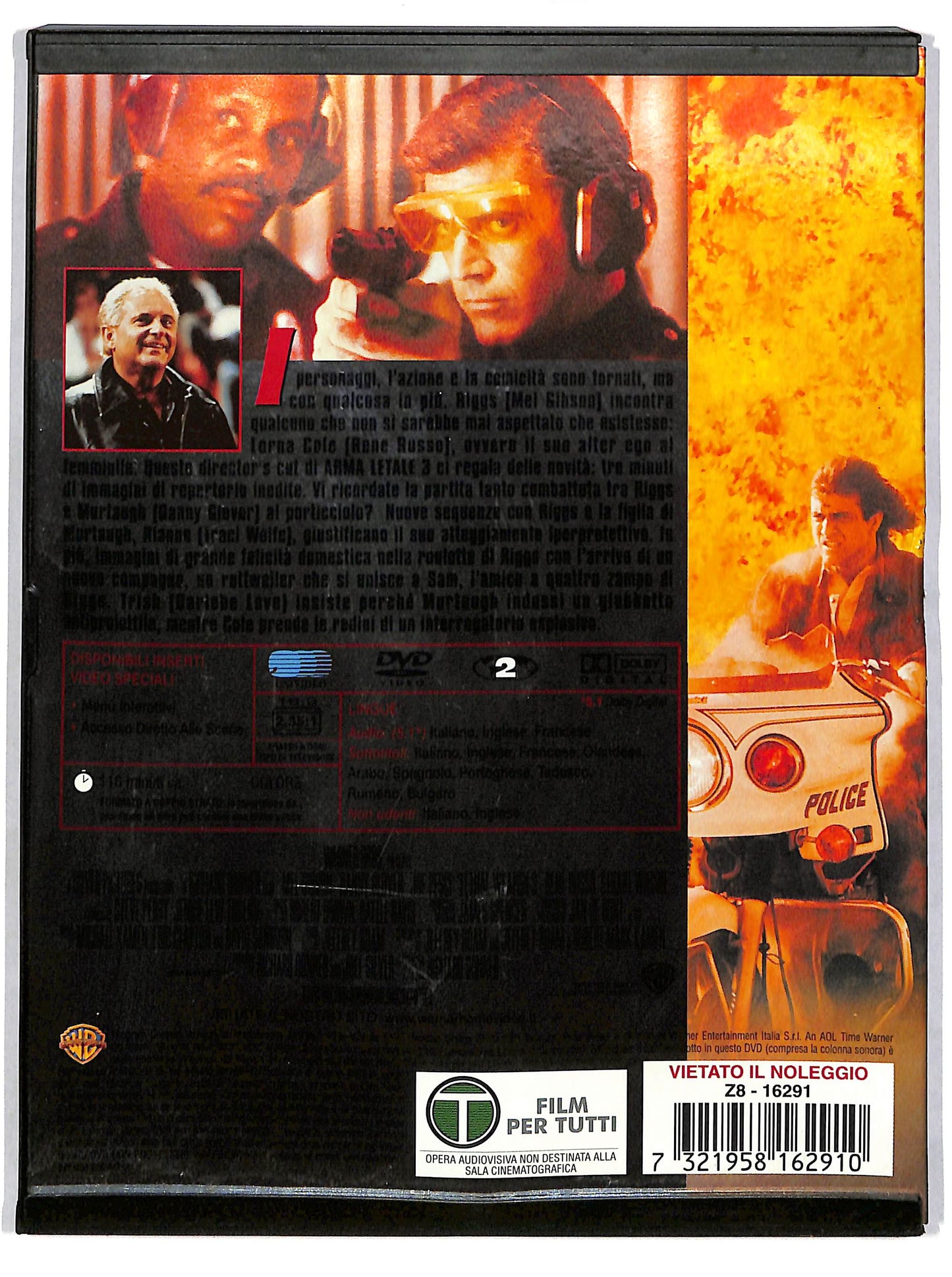 EBOND Arma letale 3 Director's Cut SNAPPER DVD DB794419