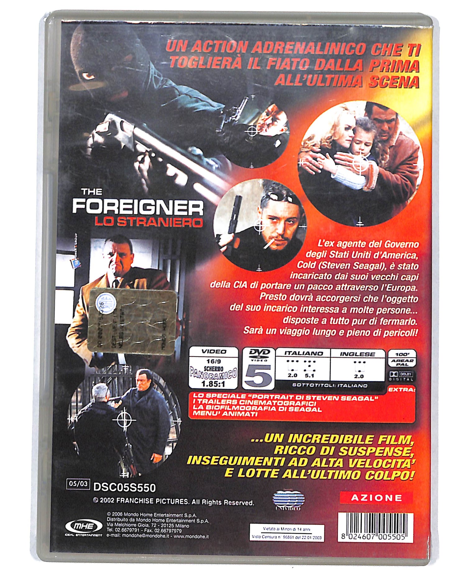 EBOND The Foreigner - Lo straniero DVD DB794604