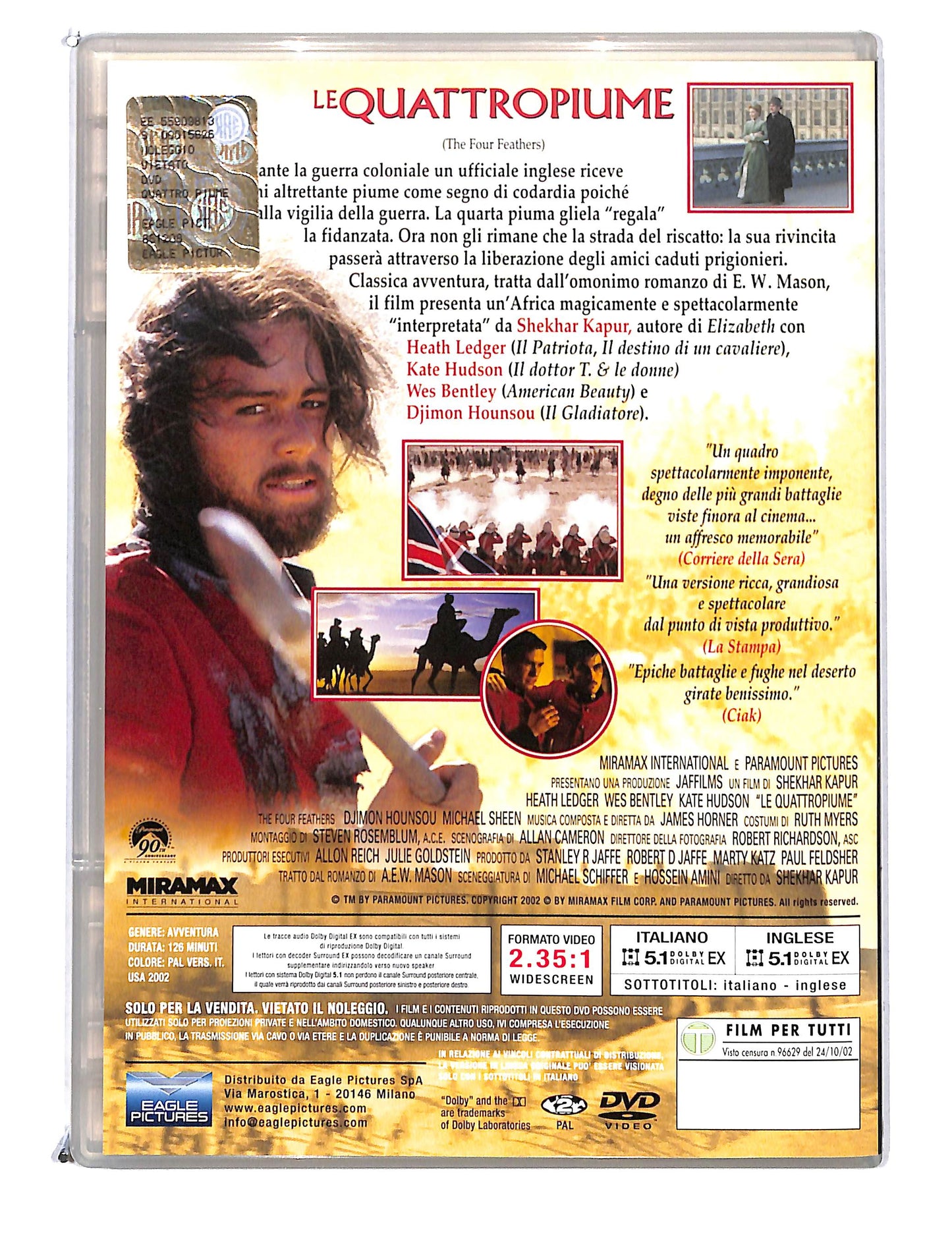 EBOND Le quattropiume SLIMCASE DVD DB794642