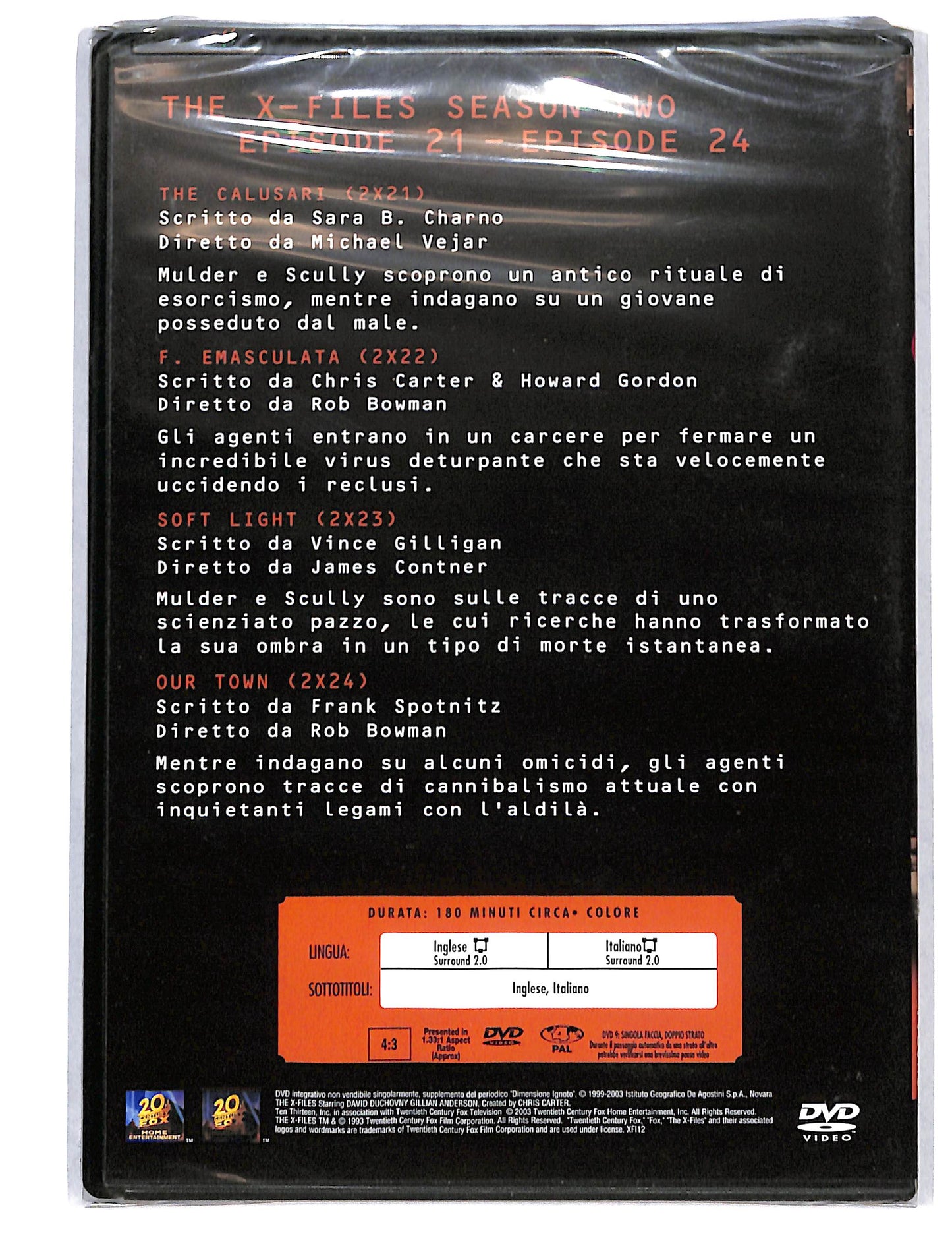 EBOND The x files season two volume 6 EDITORIALE DVD DB794652