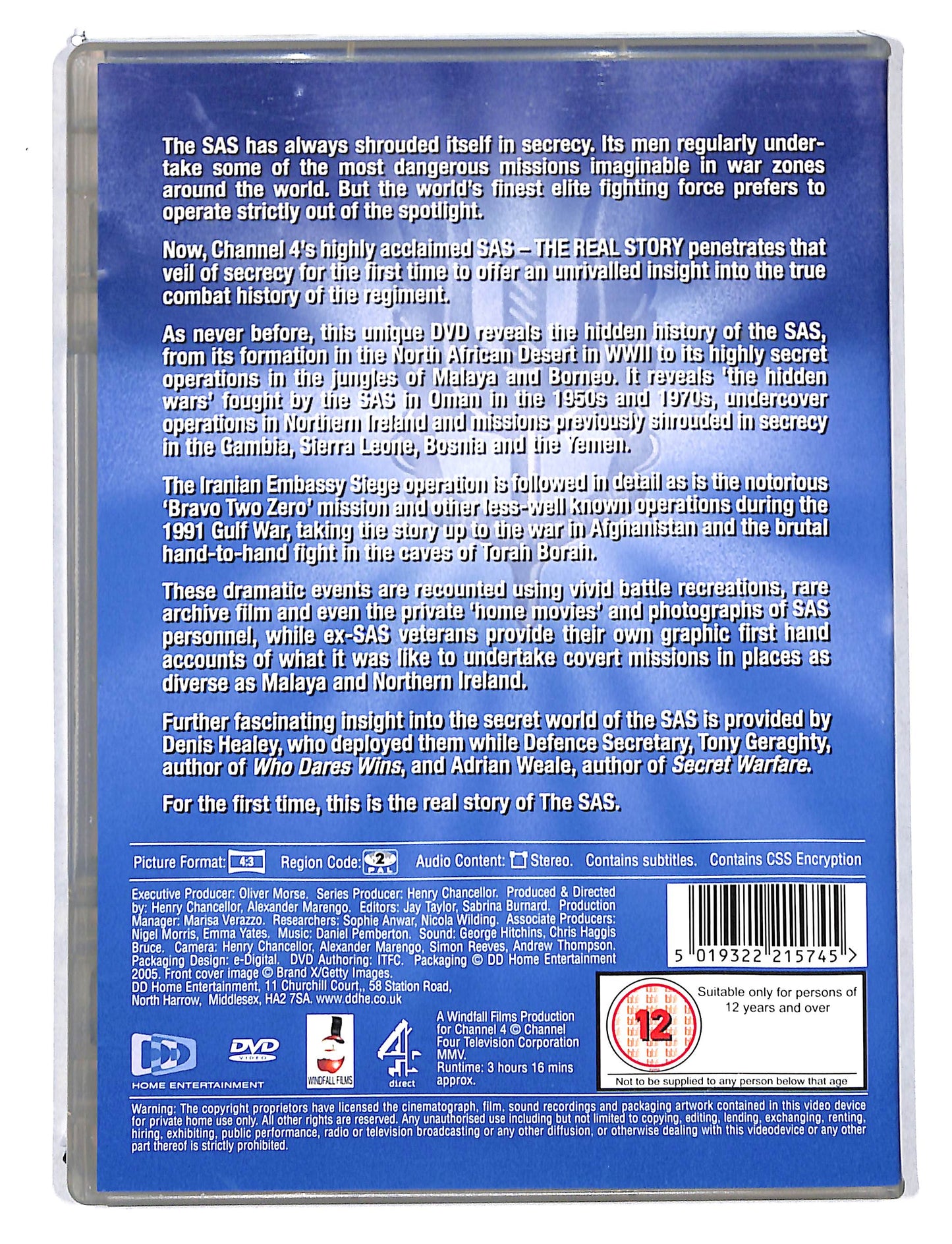 EBOND Sas the real story DVD DB794660