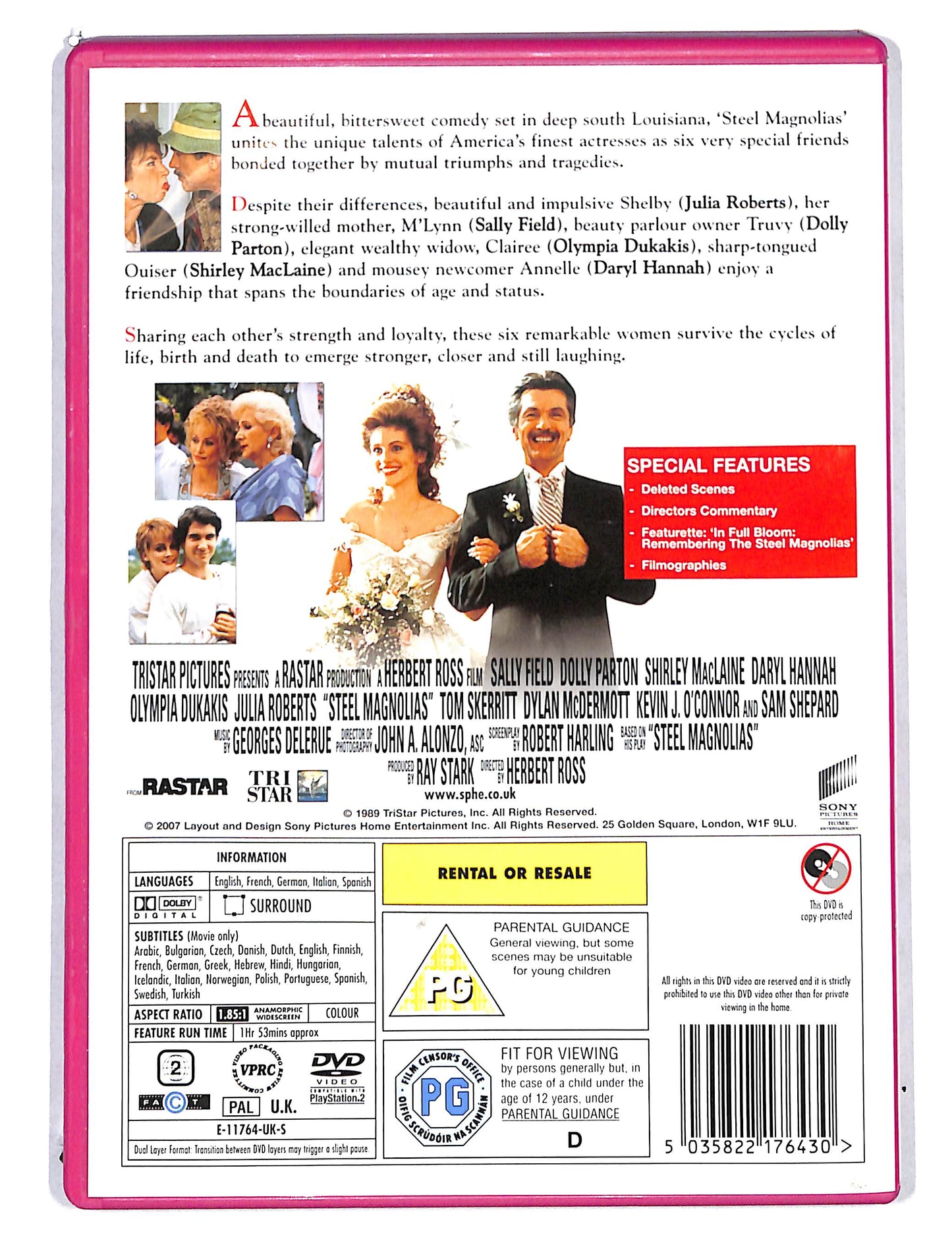 EBOND Steel Magnolias Edizione: Regno Unito DVD DB794664