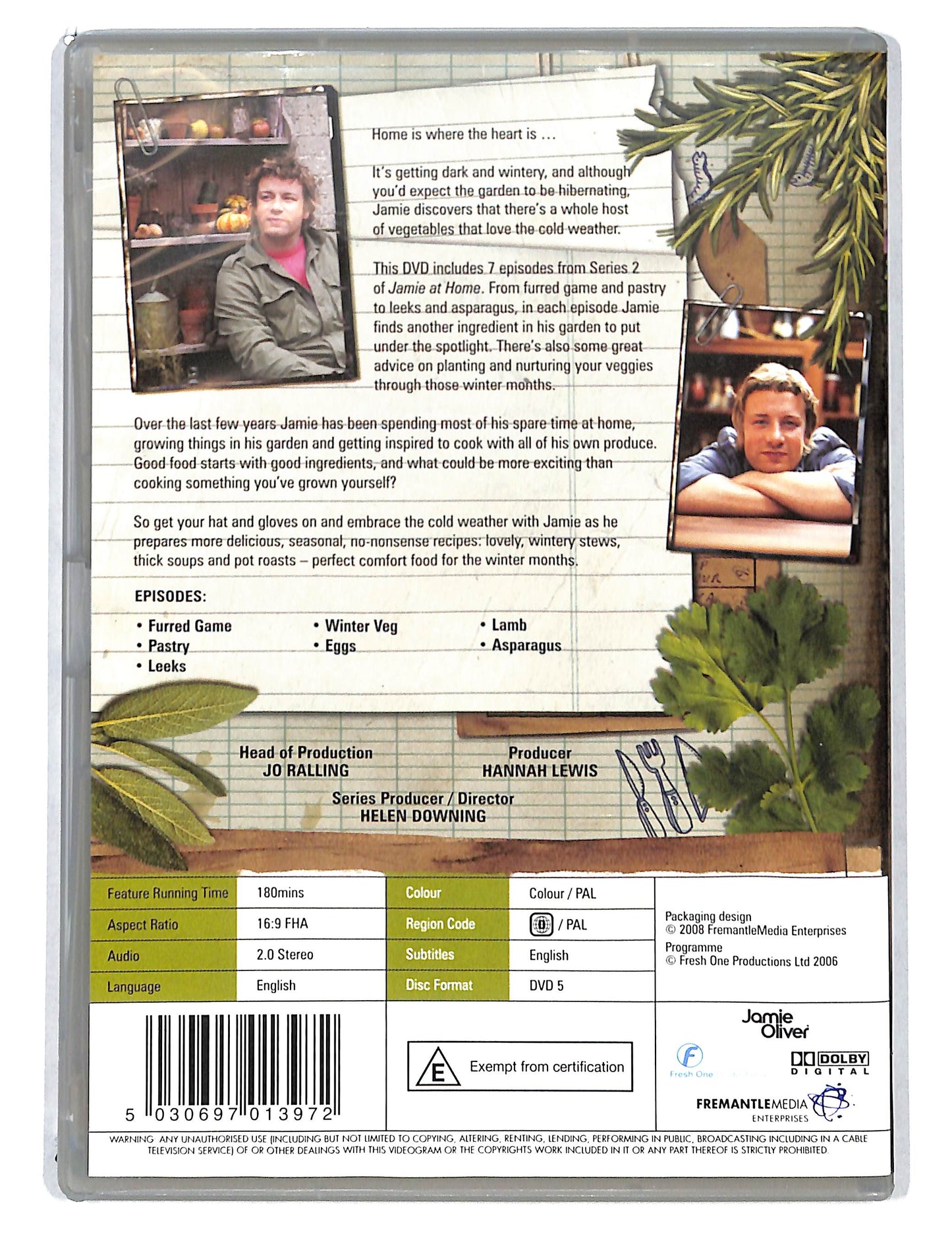 EBOND Jamie at Home Series 2 Winter Recipes DVD DB794834