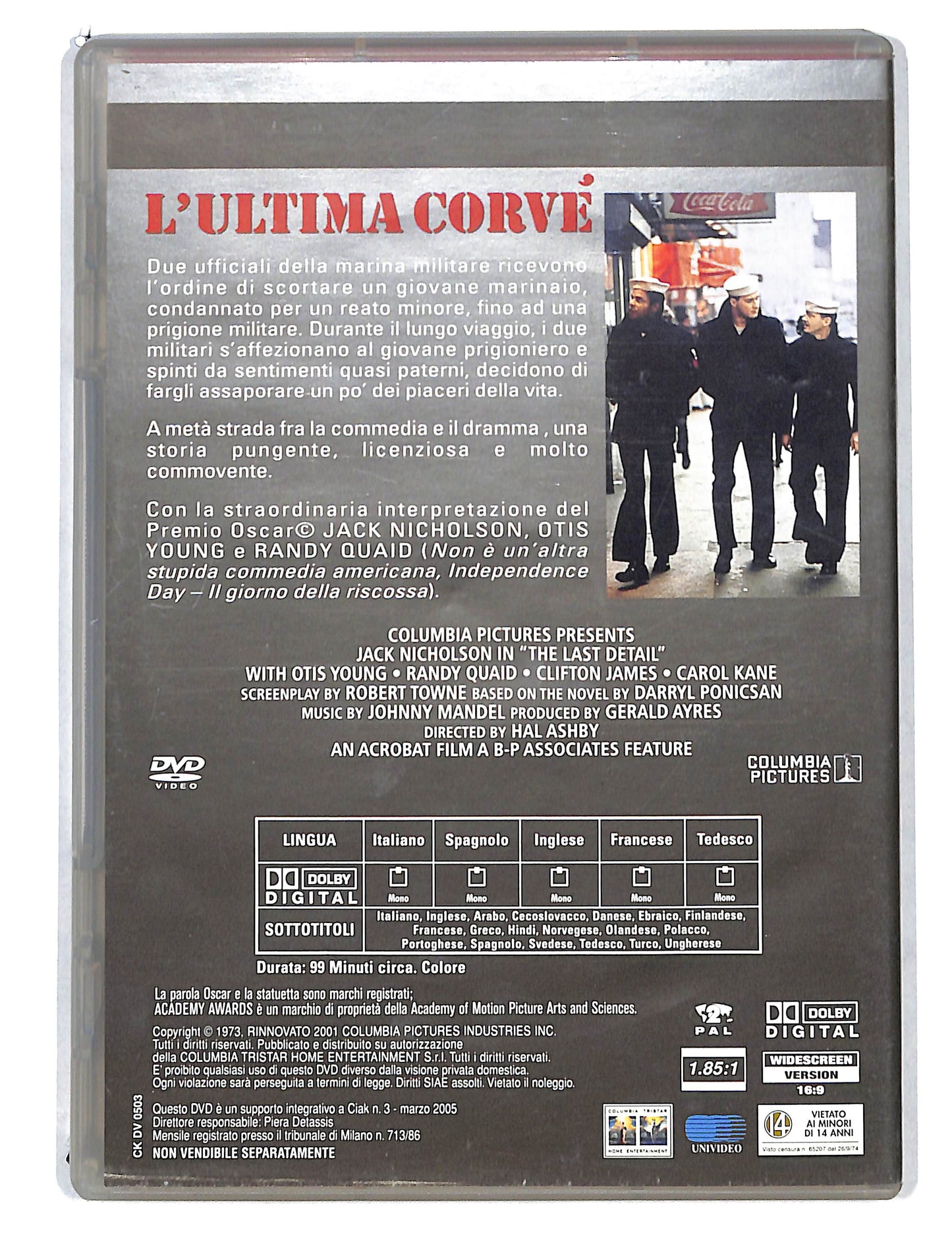 EBOND L'ultima Corve EDITORIALE DVD DB794855