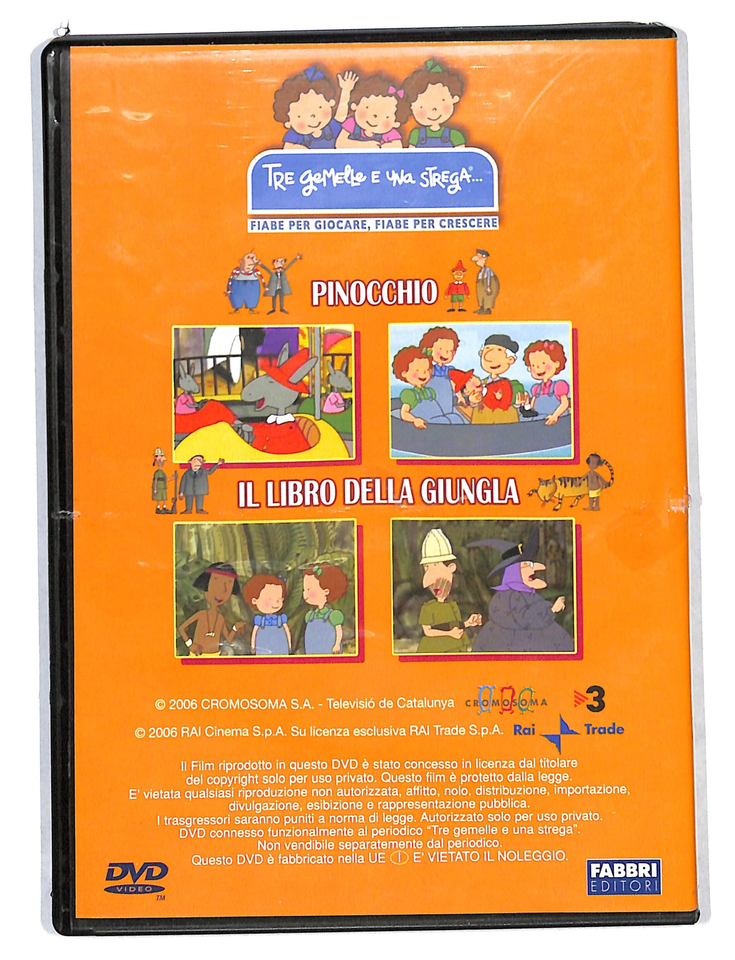 EBOND Pinocchio - il libro della giugla EDITORIALE DVD DB794858