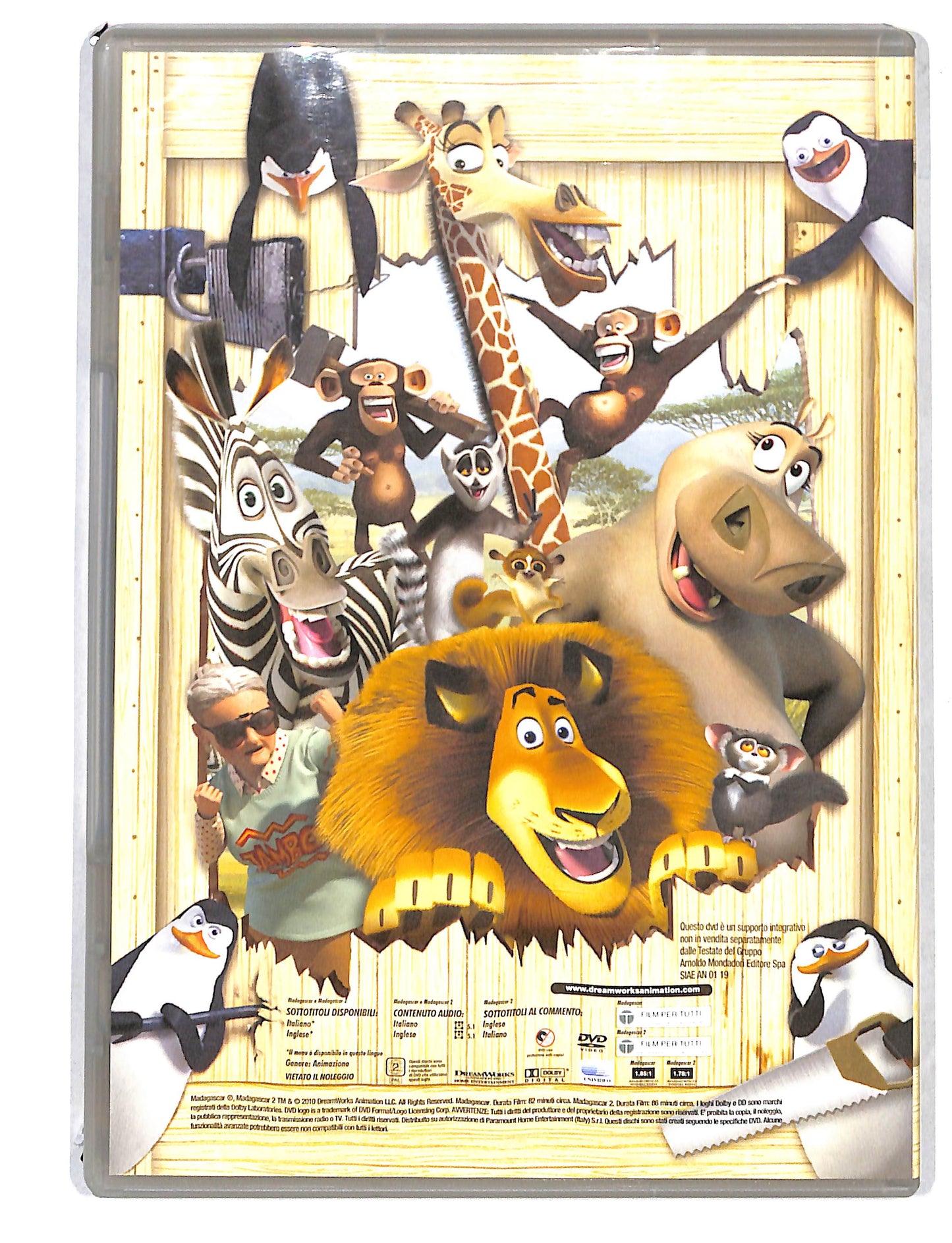 EBOND Madagascar la collezione completa DVD DB795136