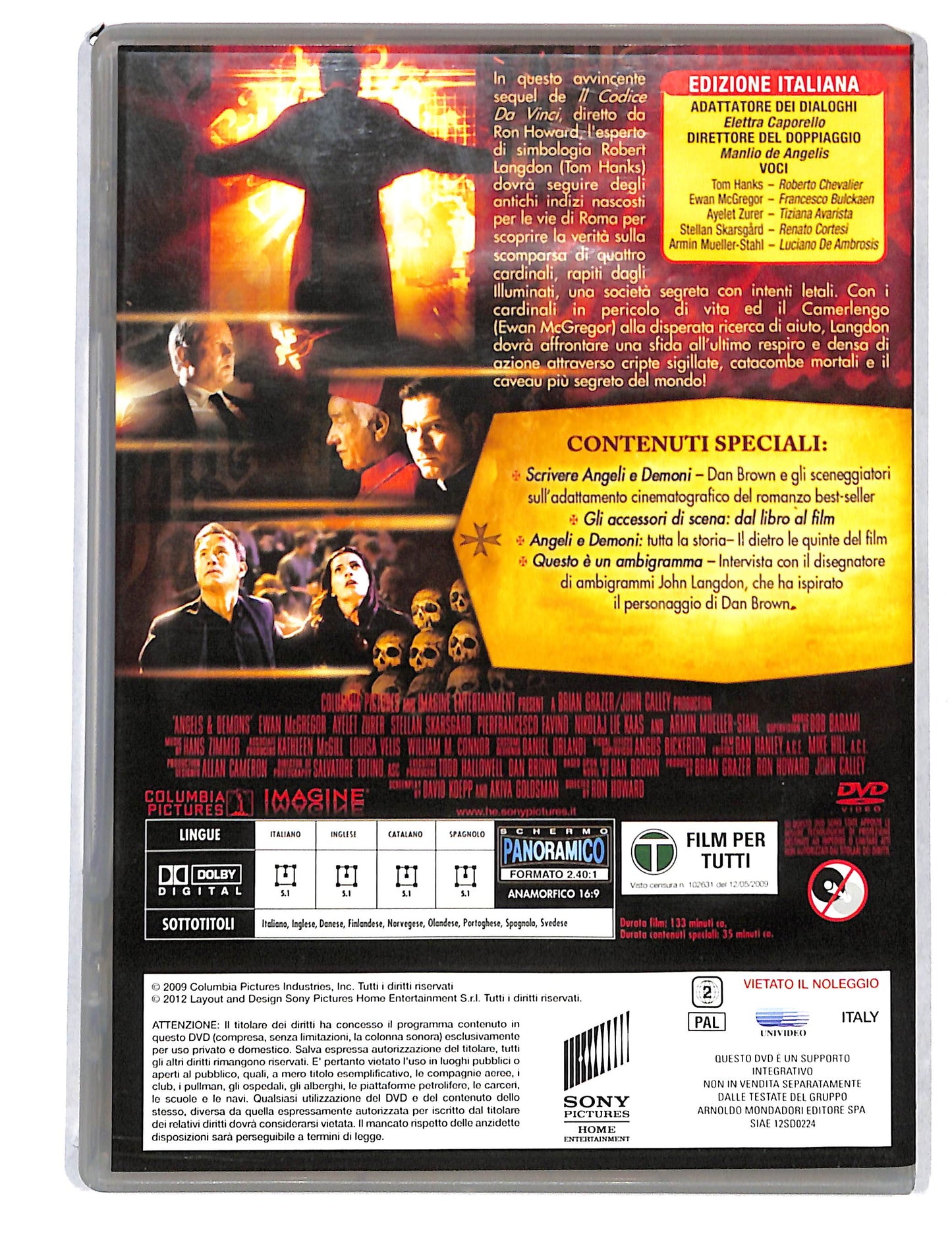 EBOND Angeli e Demoni EDITORIALE DVD DB795143