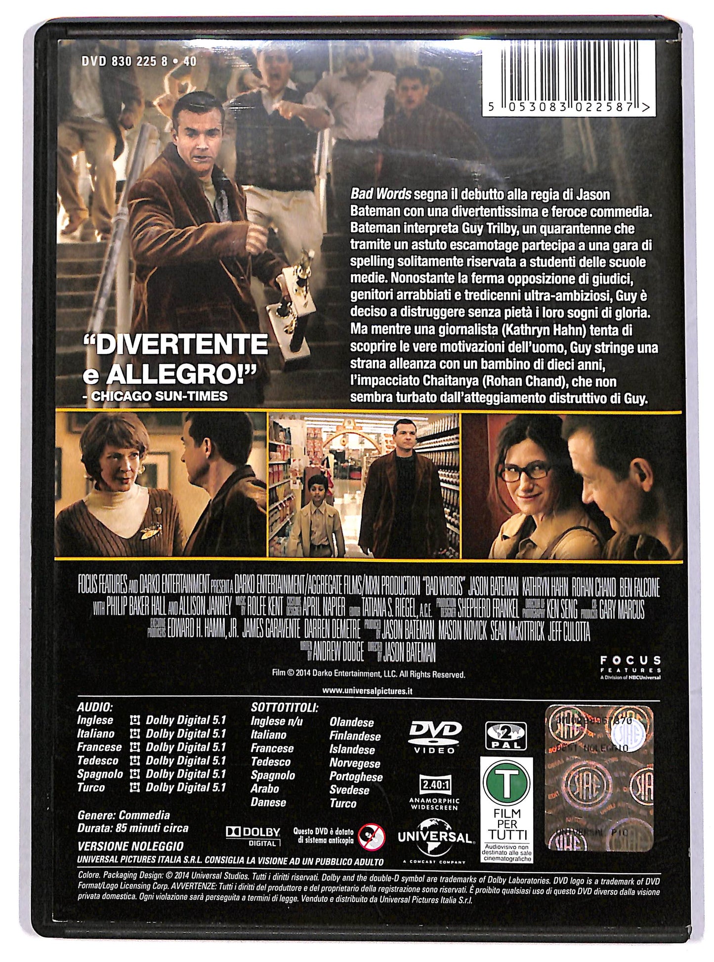 EBOND Bad Words Noleggio DVD DB795802