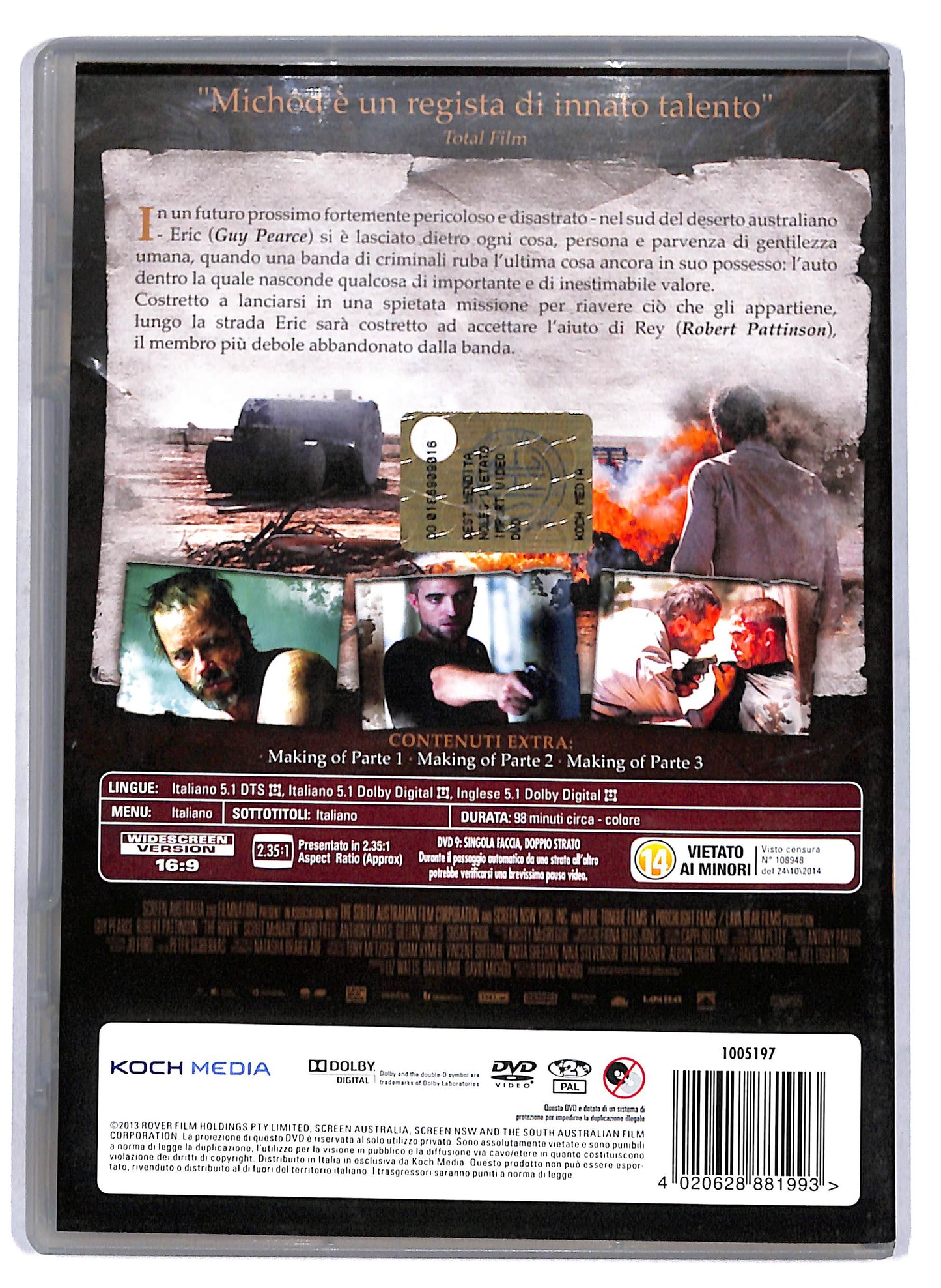 EBOND The Rover NOLEGGIO DVD DB796325