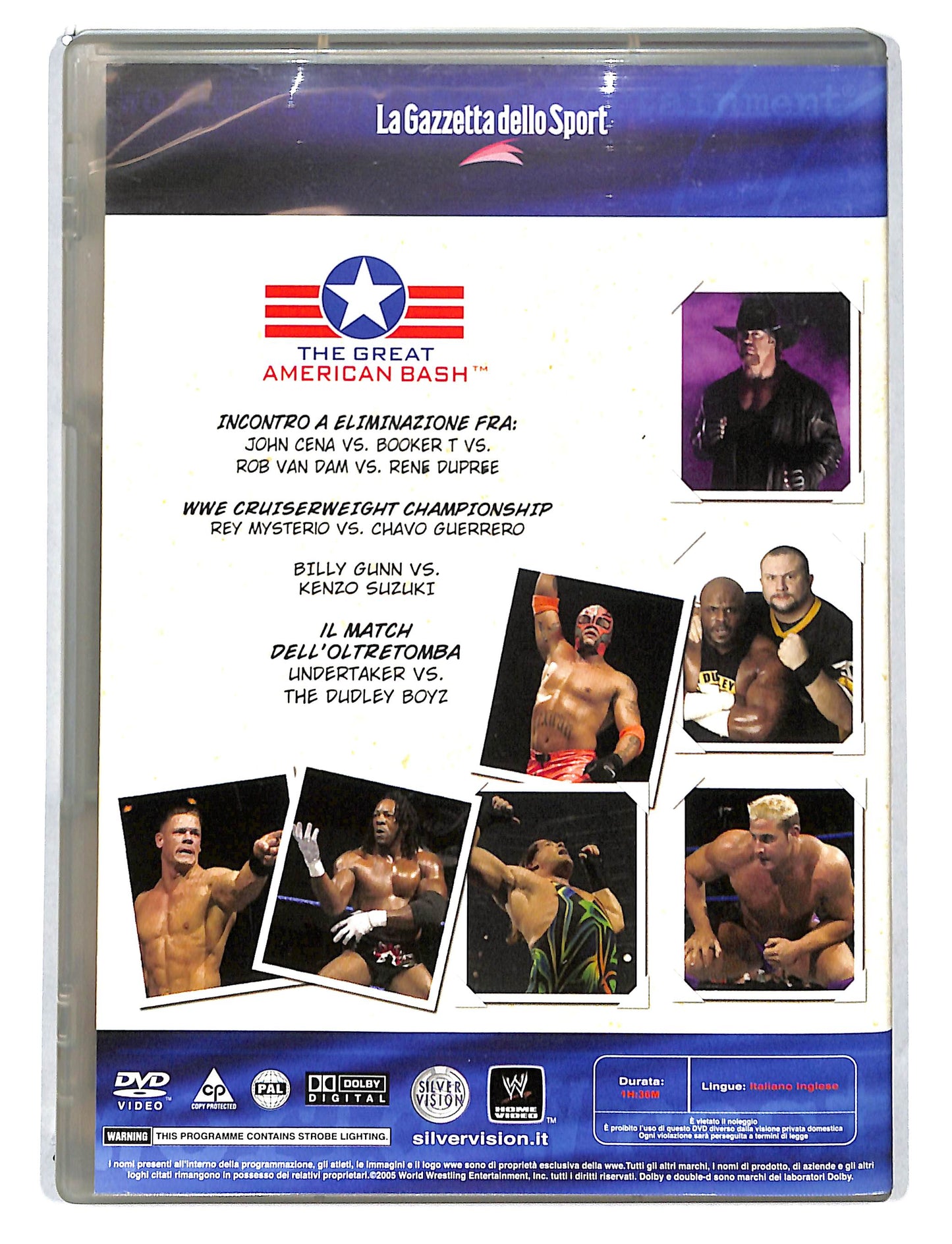 EBOND WWE - the best of the great american bash 2004 DVD DB796613