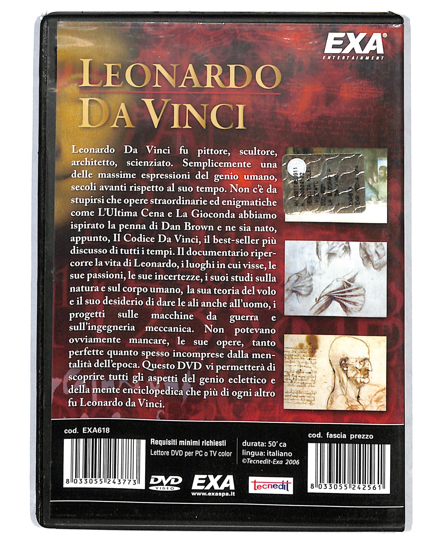 EBOND Leonardo Da Vinci EDITORIALE DVD DB796615