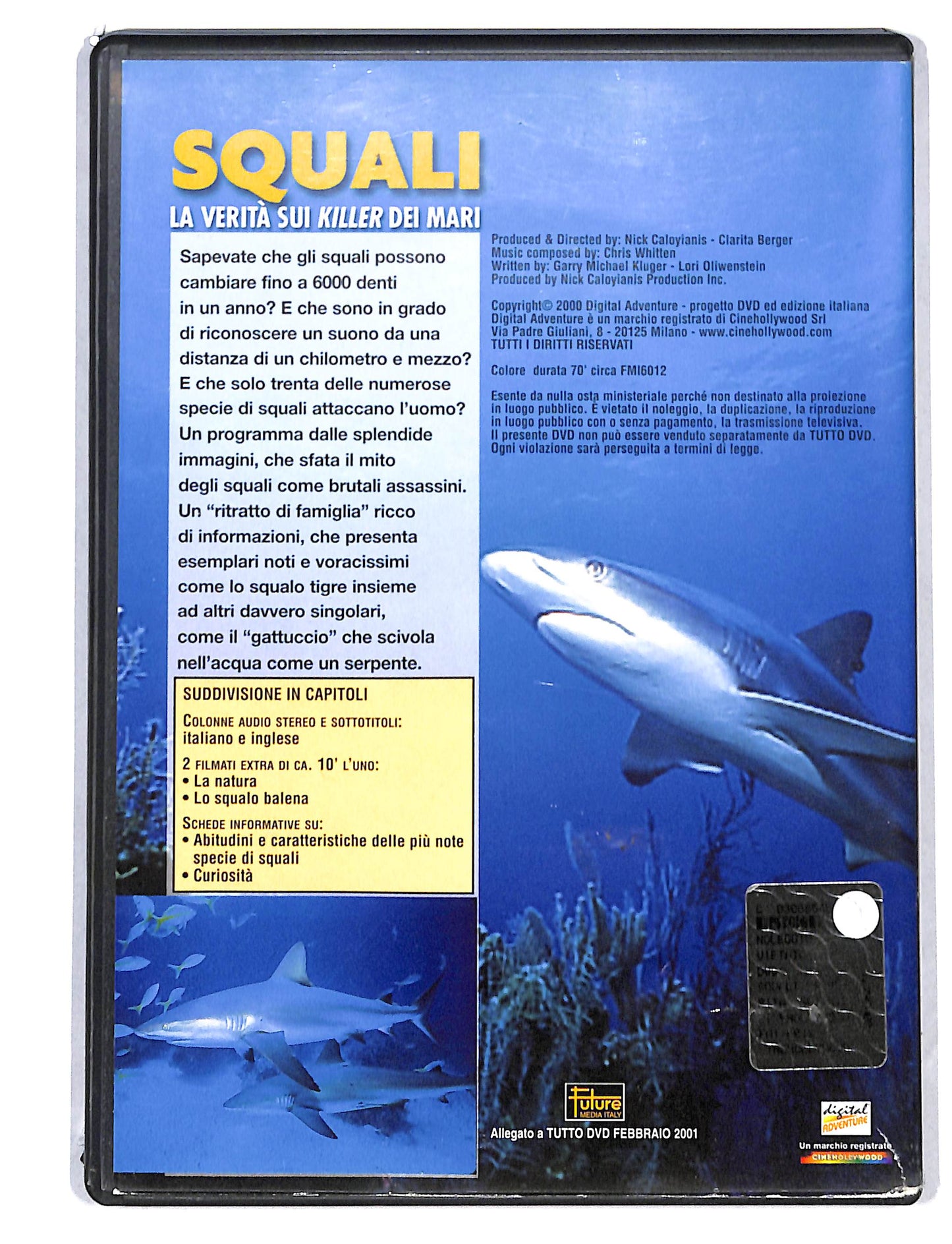 EBOND Squali la verita sui killer dei mari EDITORIALE DVD DB796619