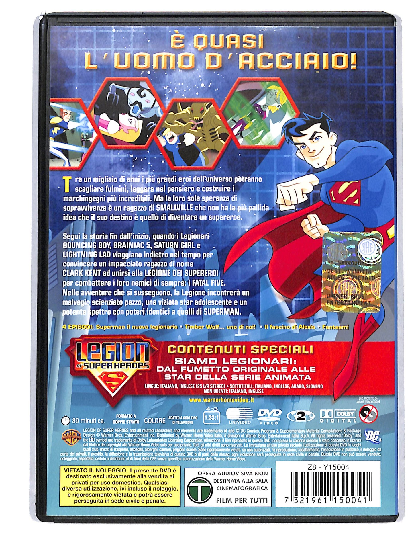 EBOND Legion Of Superheroes Volume 01 DVD DB796620