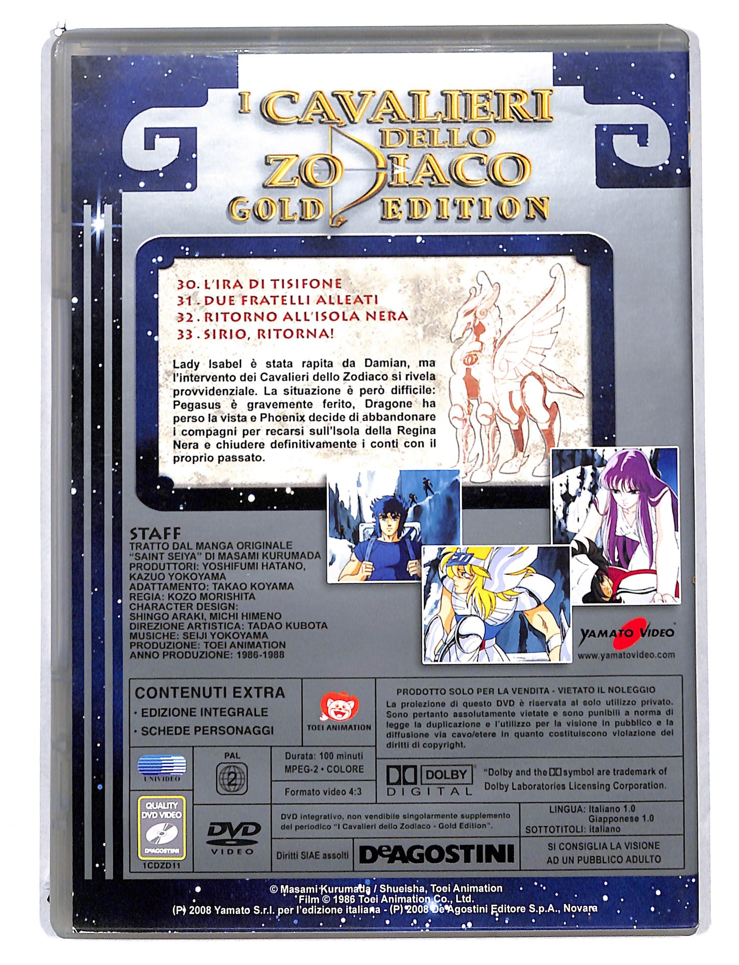 EBOND I Cavalieri dello zodiaco gold edition vol.8 EDITORIALE DVD DB796621
