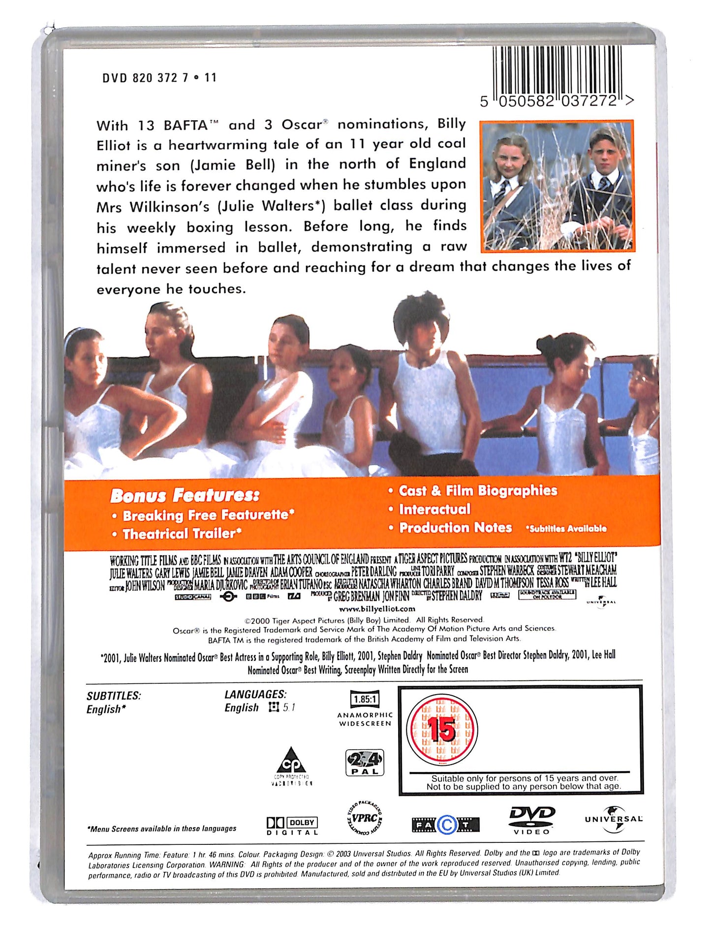 EBOND Billy Elliot Edizione Regno Unito DVD DB796638