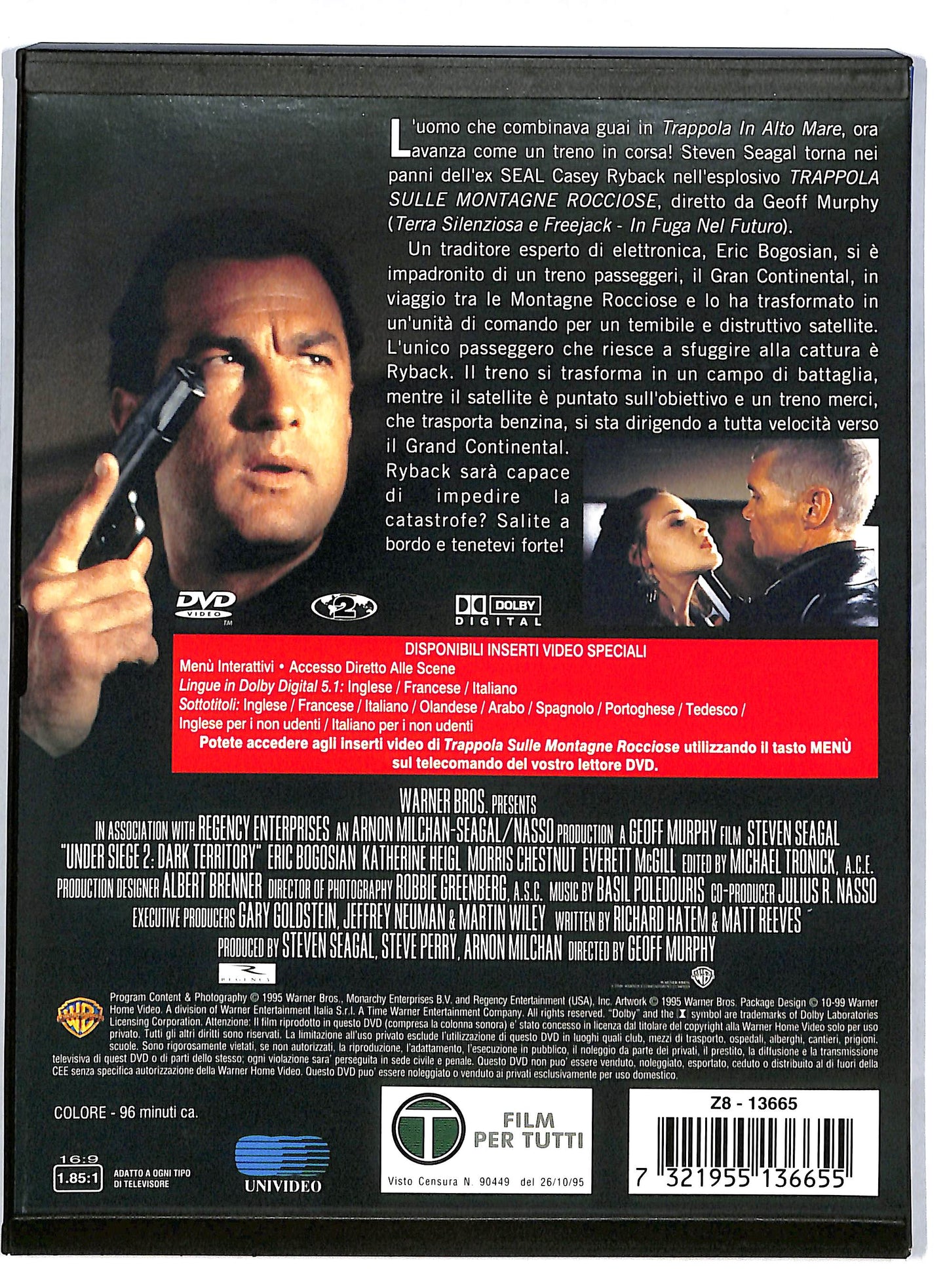 EBOND Trappola sulle Montagne Rocciose SNAPPER DVD DB797156