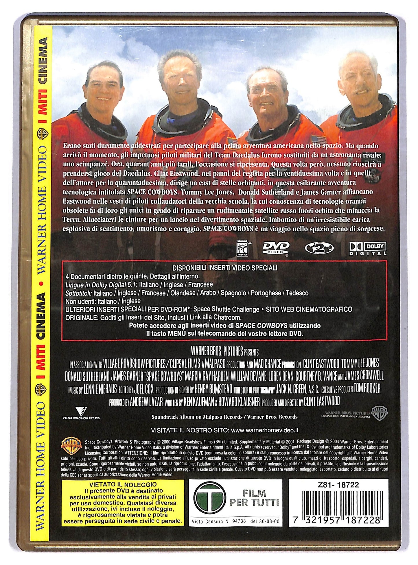 EBOND Space Cowboys DVD DB797160