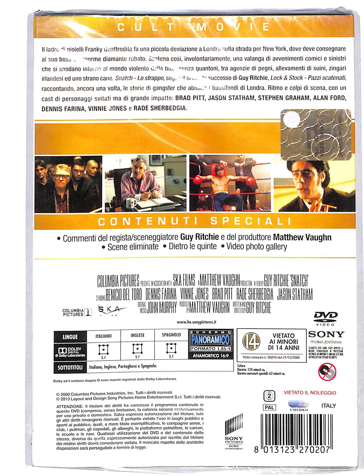 EBOND Snatch - lo strappo DVD DB797308