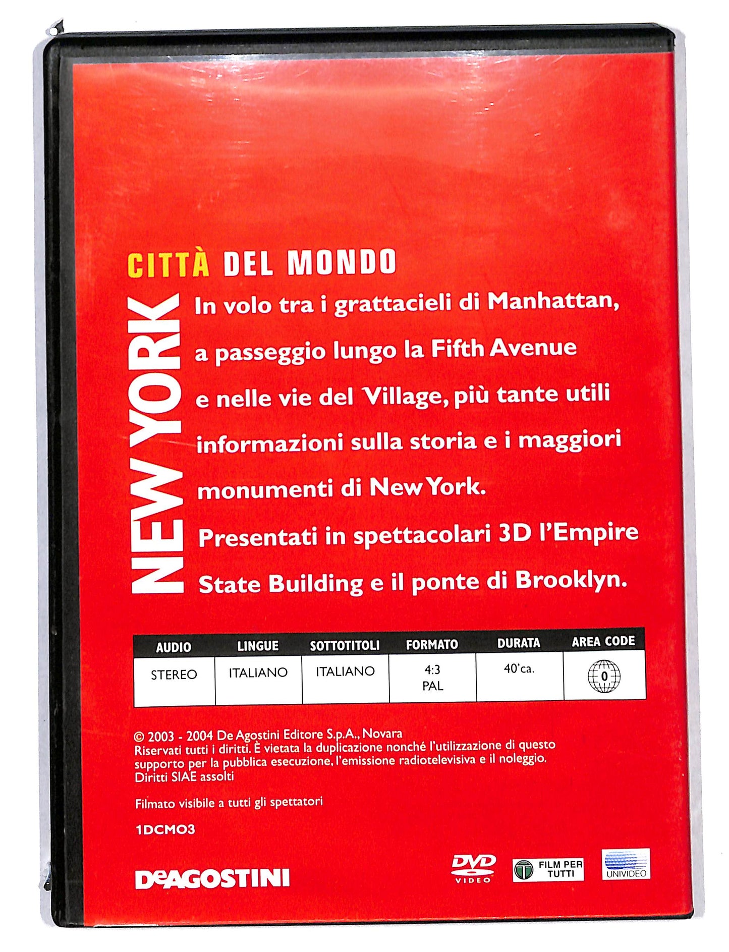 EBOND Citta del mondo New York EDITORIALE DVD DB797338