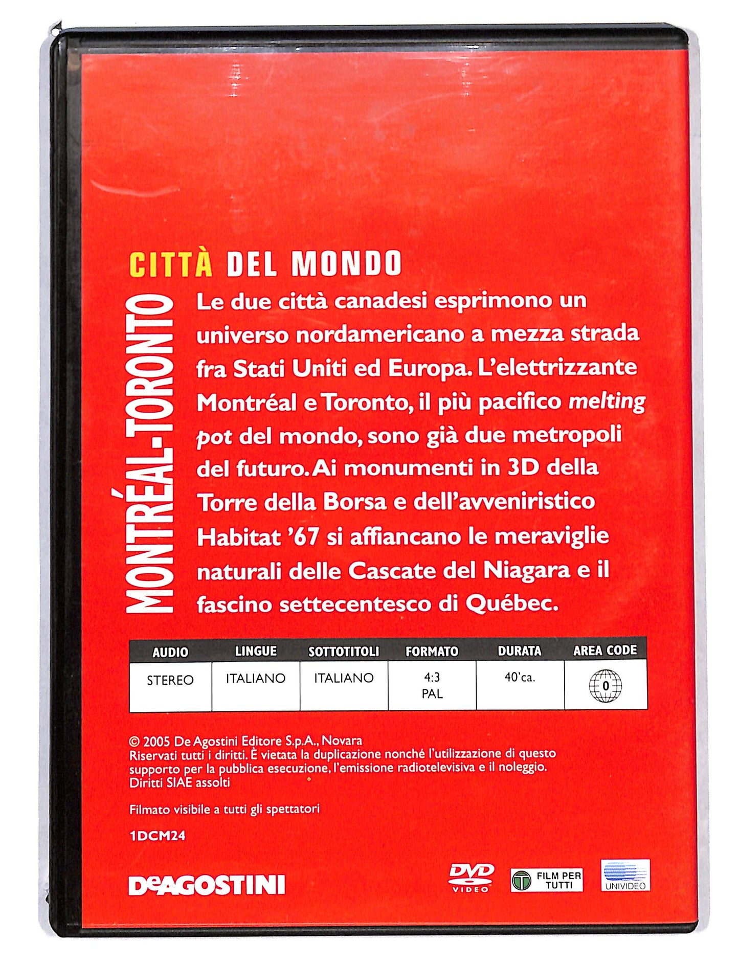 EBOND Citta del mondo Montreal - toronto EDITORIALE DVD DB797339