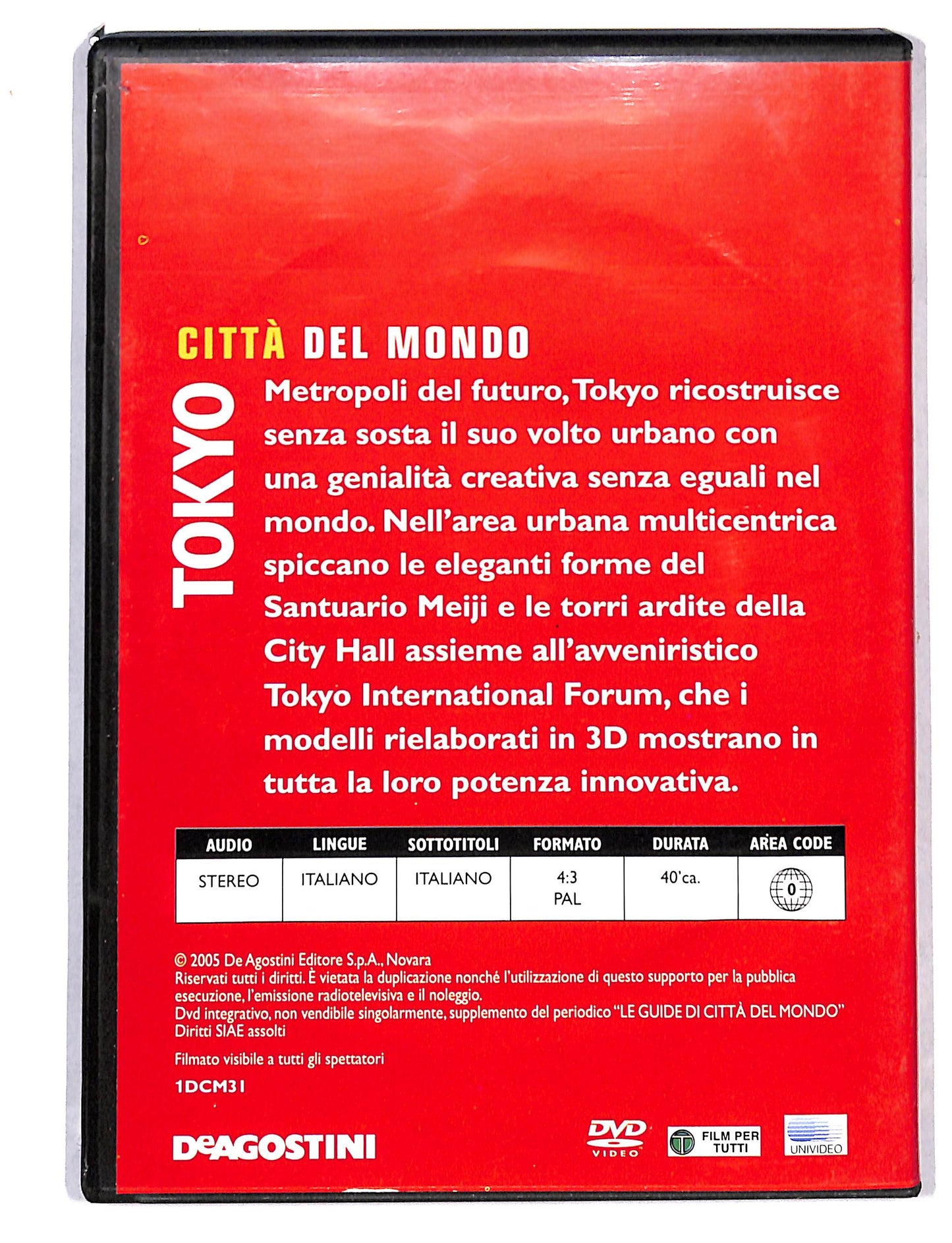 EBOND Citta del mondo Tokyo EDITORIALE DVD DB797362