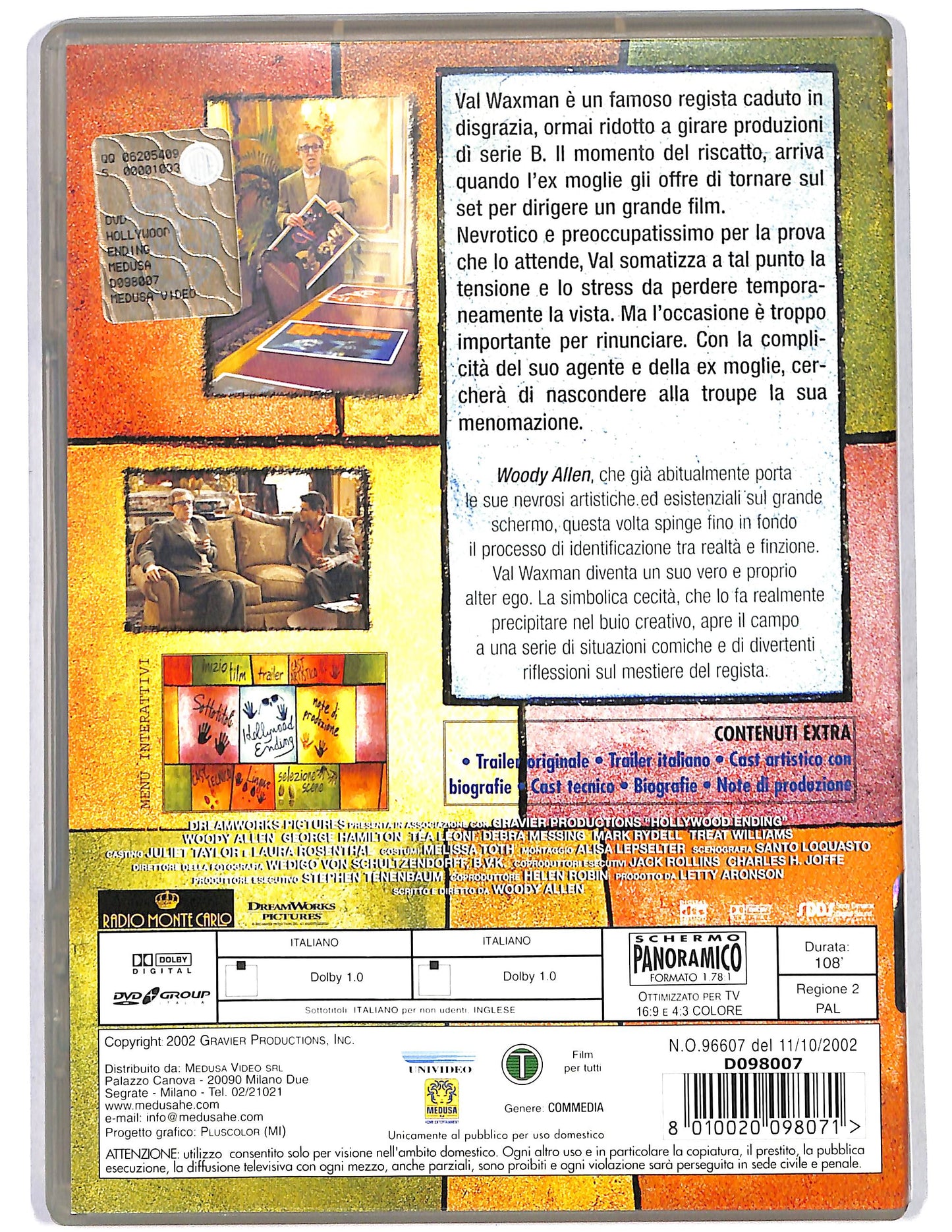 EBOND Hollywood Ending NOLEGGIO DVD DB798434