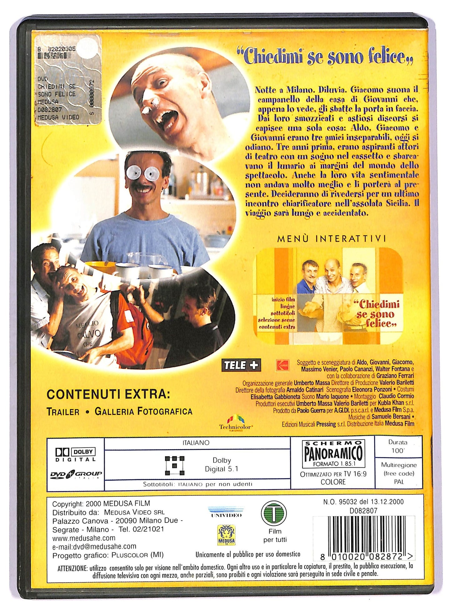 EBOND Chiedimi se sono felice NOLEGGIO DVD DB798443