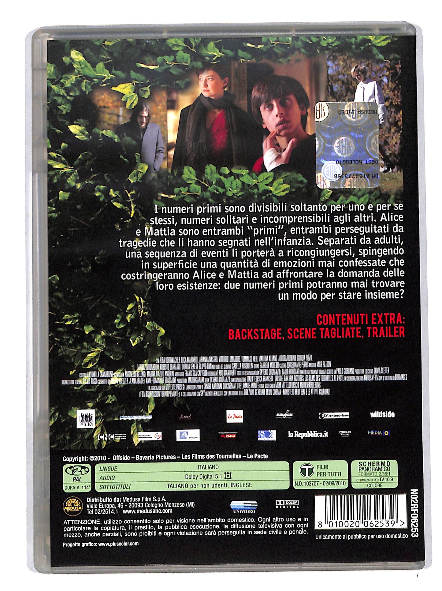 EBOND La solitudine dei numeri primi NOLEGGIO DVD DB798658