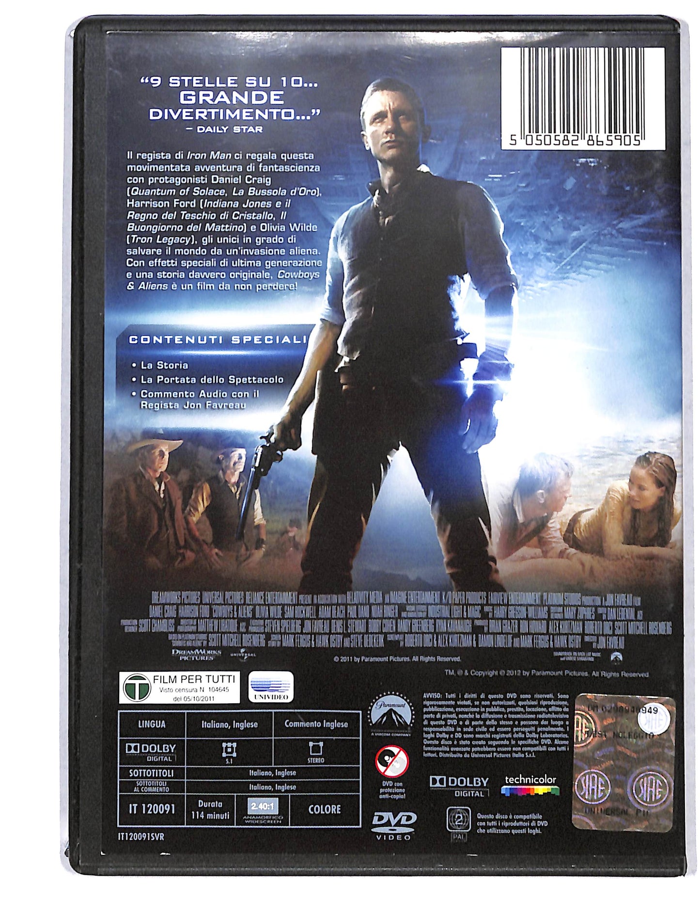 EBOND Cowboys & Aliens NOLEGGIO DVD DB798716