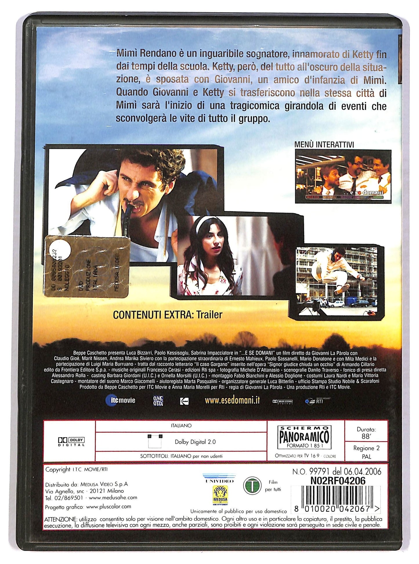 EBOND E se domani NOLEGGIO DVD DB799154