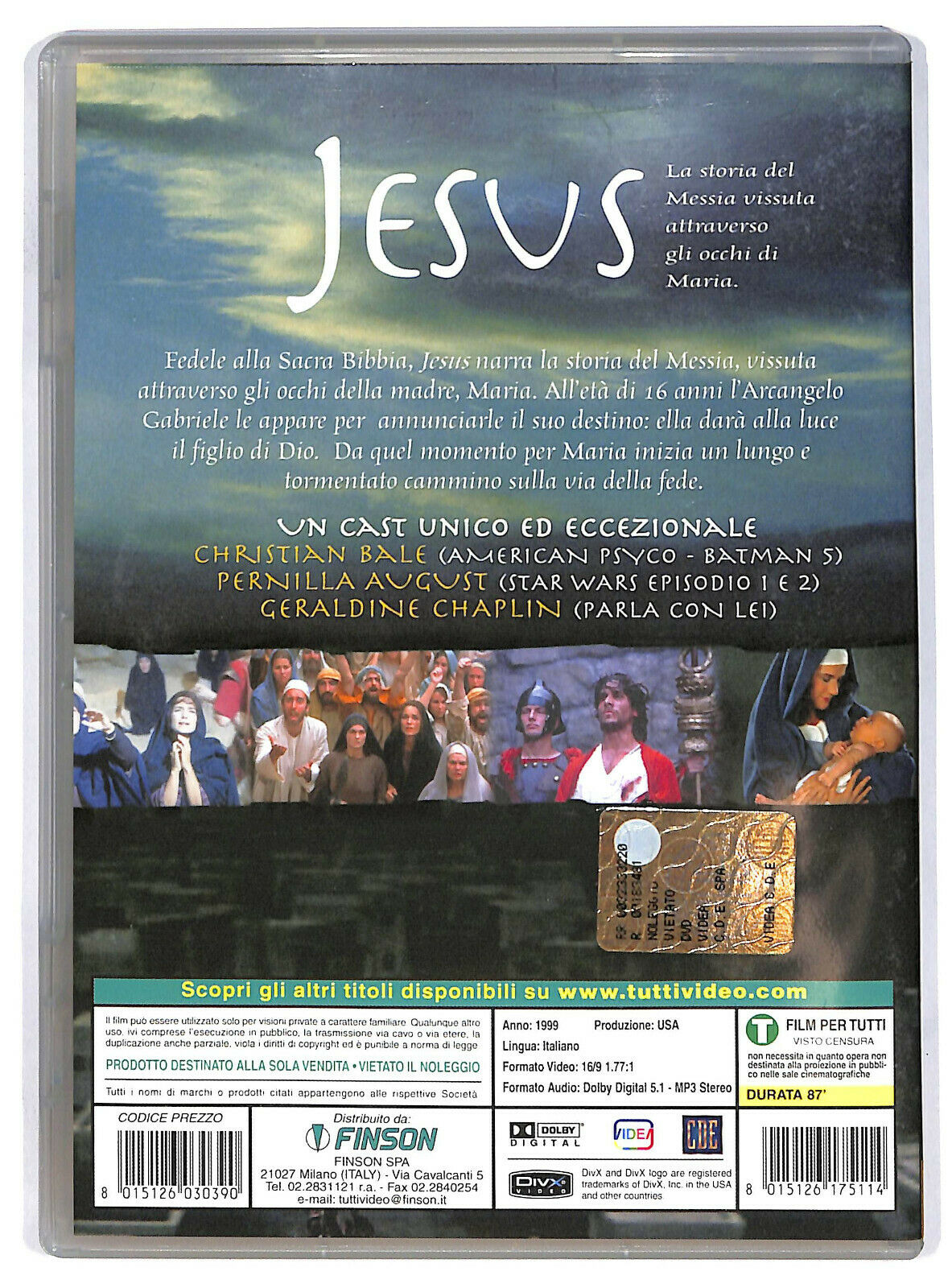 EBOND Jesus Divx DVD DB799402